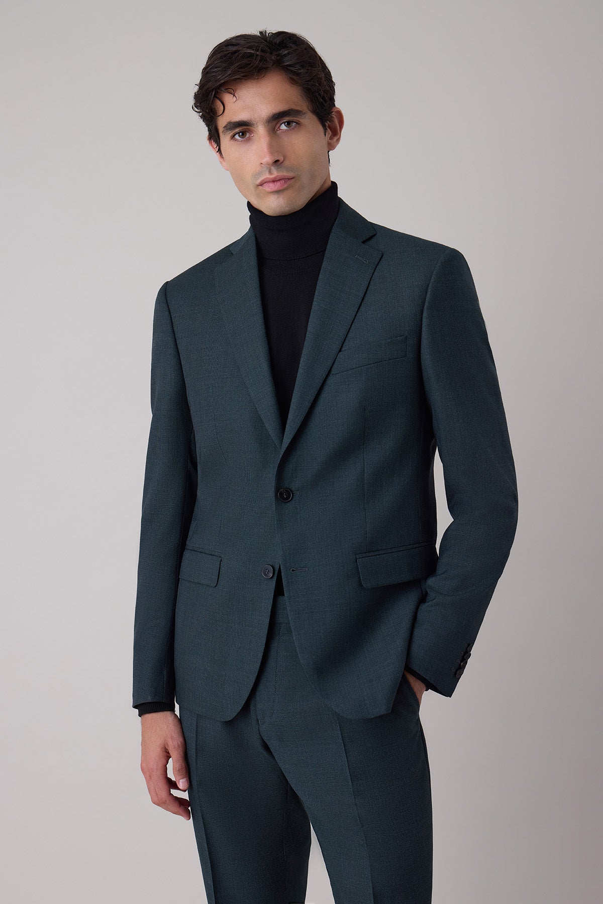 Costume droit Myr en laine vierge