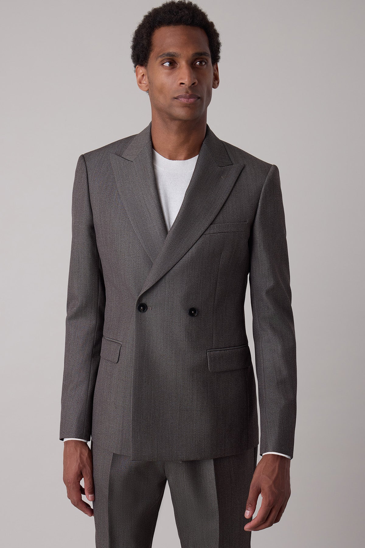 Costume croisé Torin en laine vierge