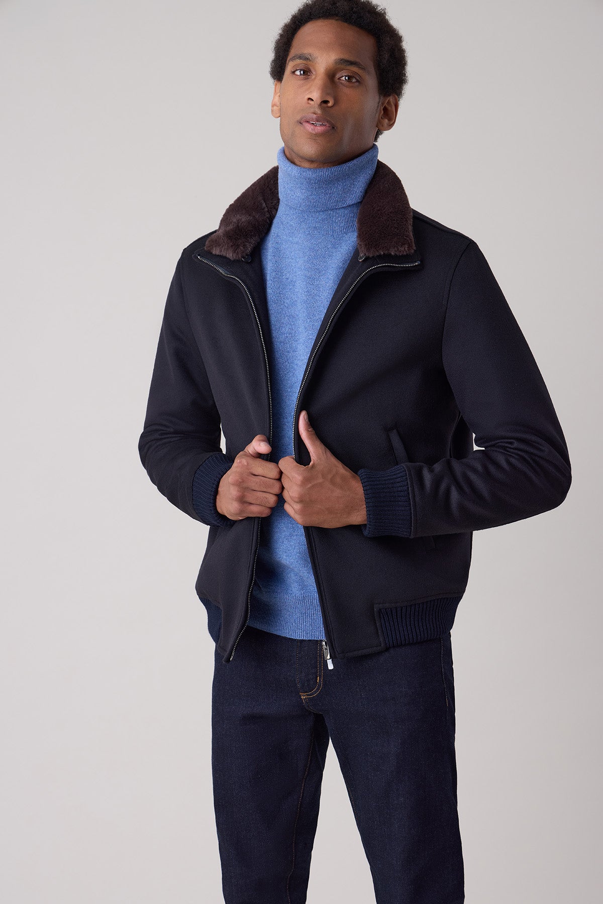 Bomber à col sherpa Tundra