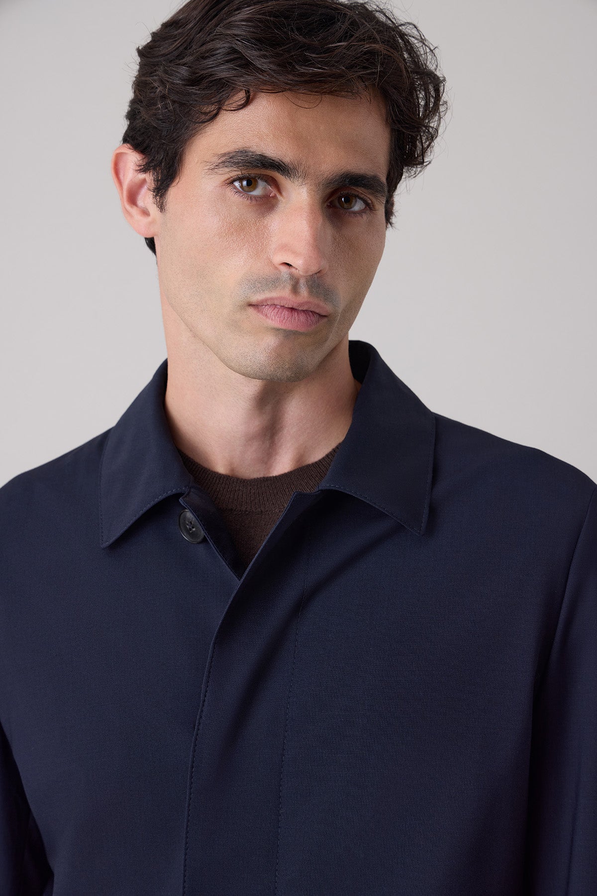Trench droit boutonné Phileas