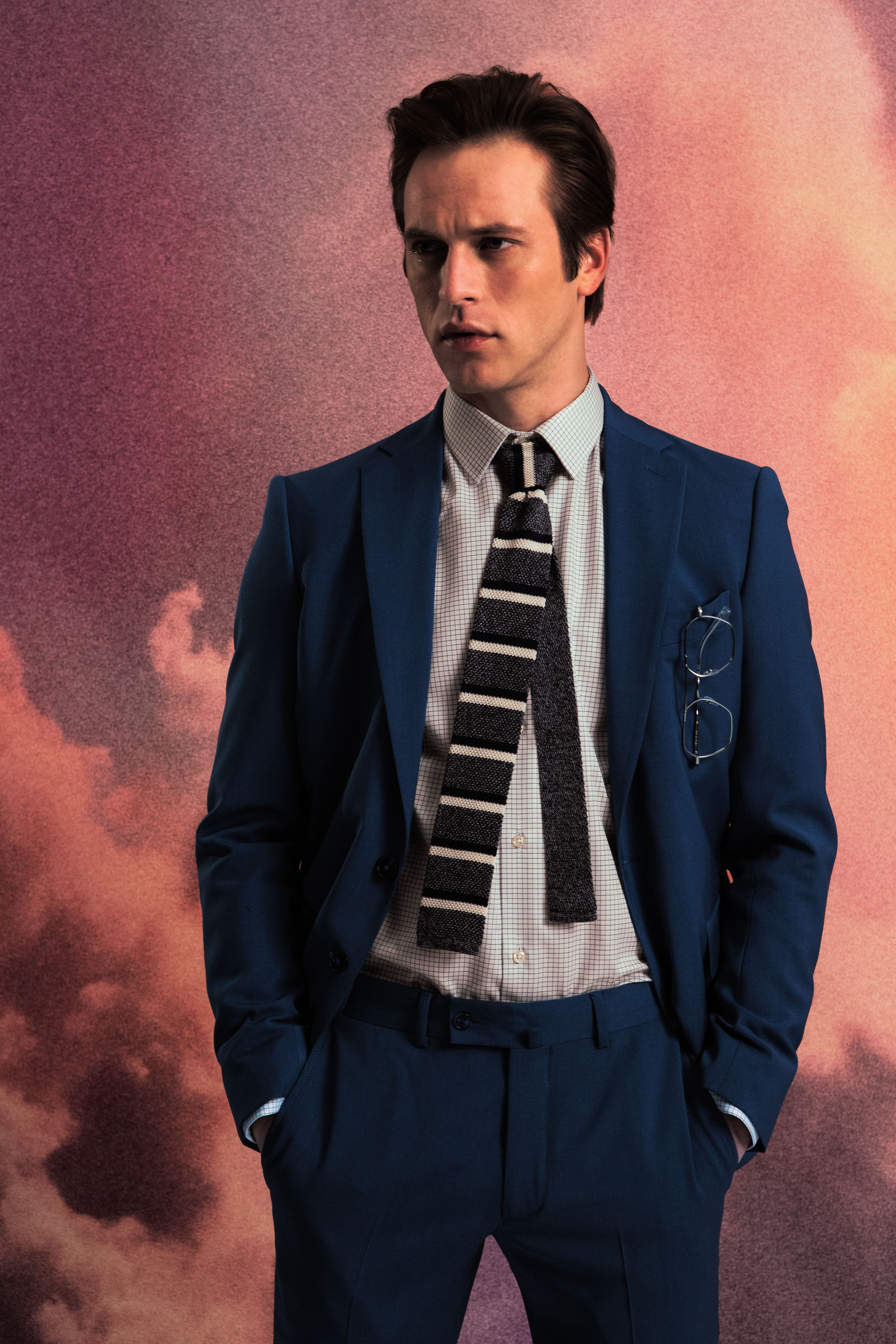 Wassily suit in merino virgin wool