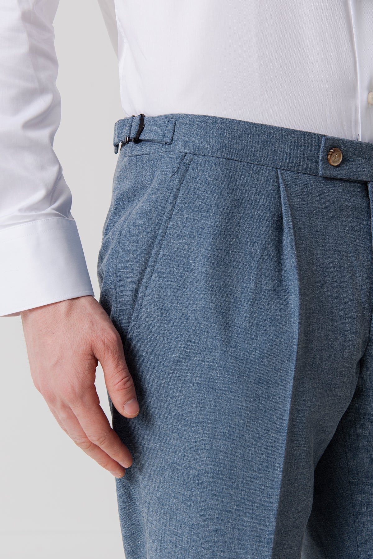 Costume croisé Oleron bleu