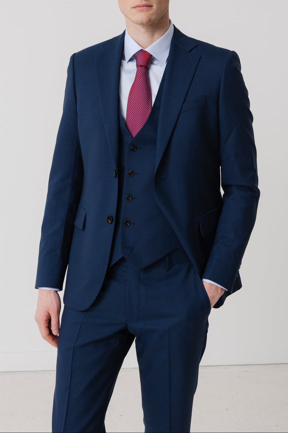 Tatanka suit in virgin wool