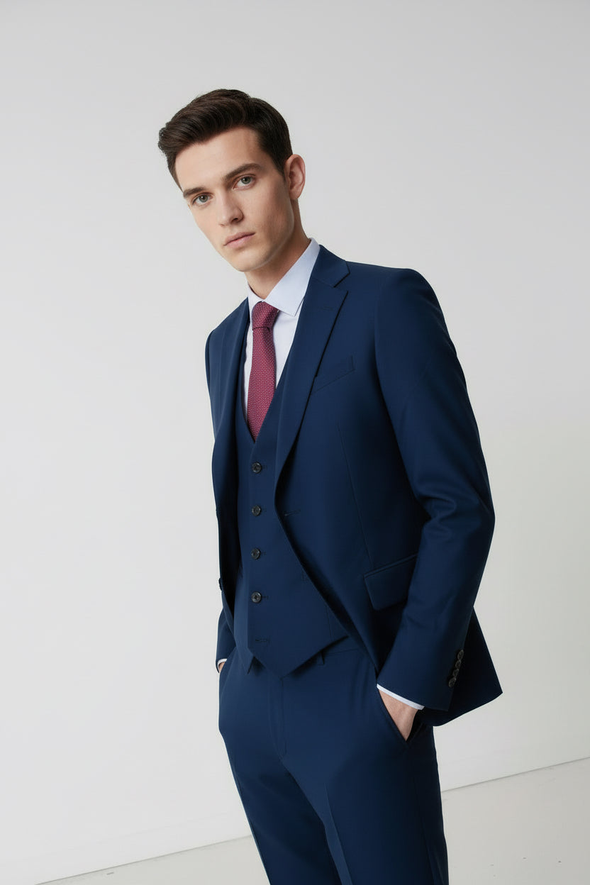 Tatanka suit in virgin wool