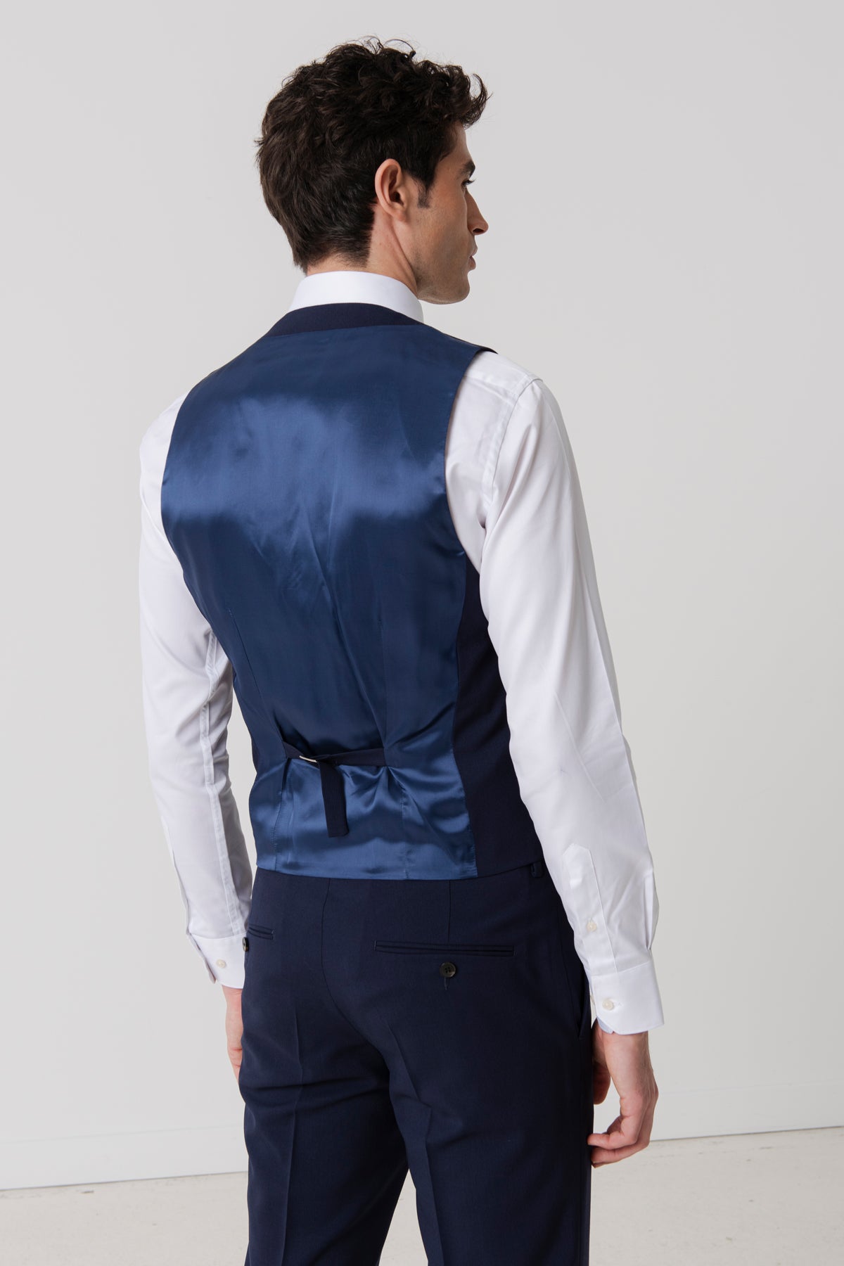 Gilet de costume Auriol en laine et mohair