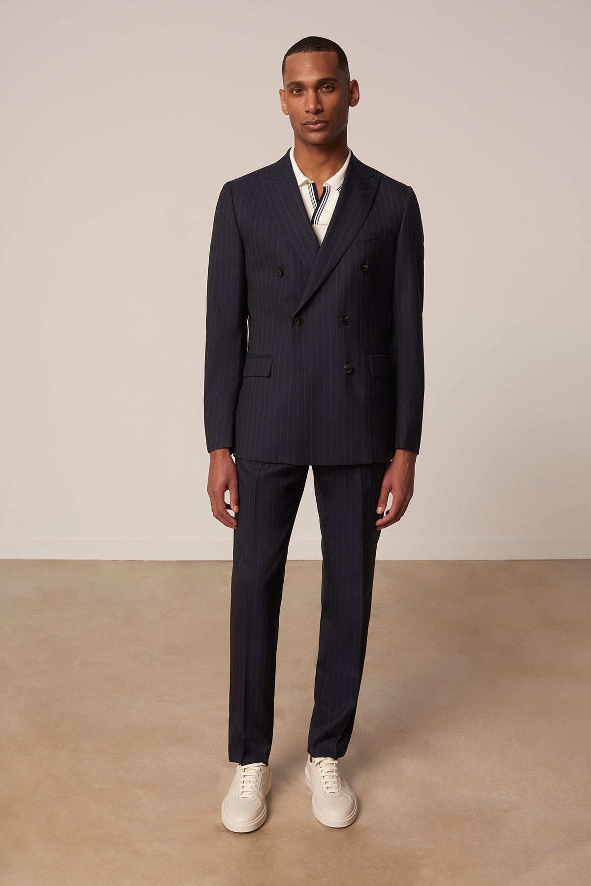 Costume croisé Miro en laine vierge