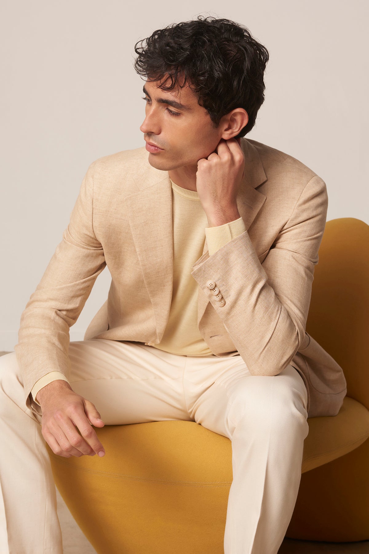 Veste croisée Rodas en lin