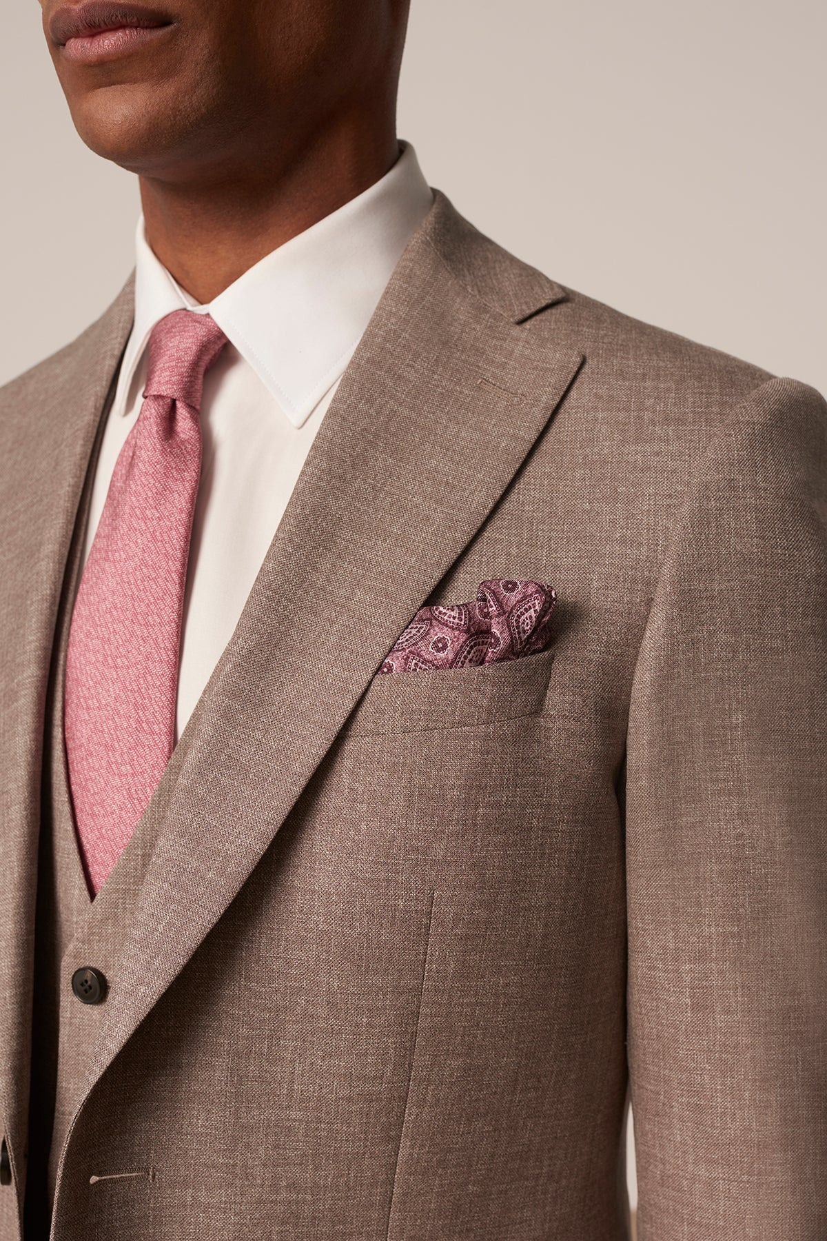 Costume droit Gaudi en laine vierge