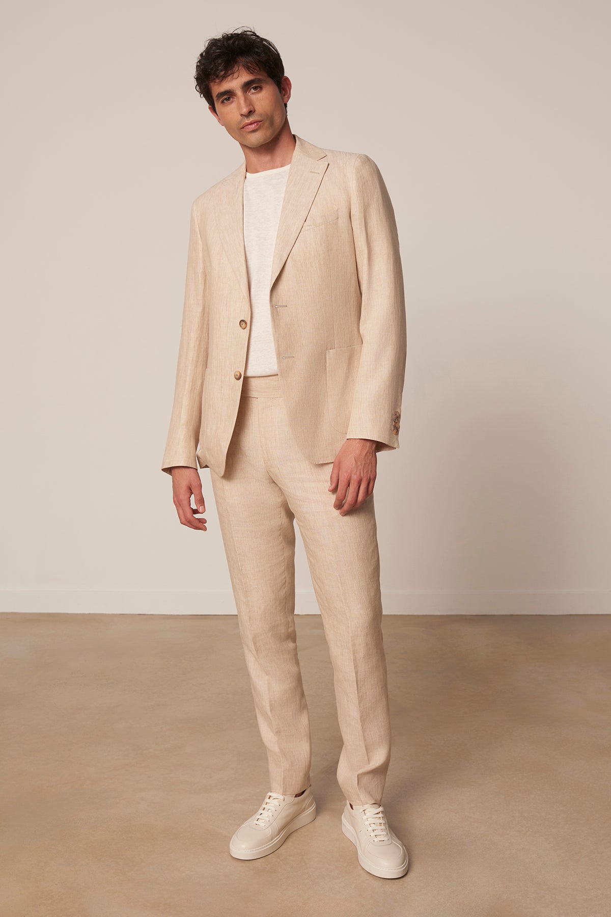 Salamanca Straight-Cut Linen Suit