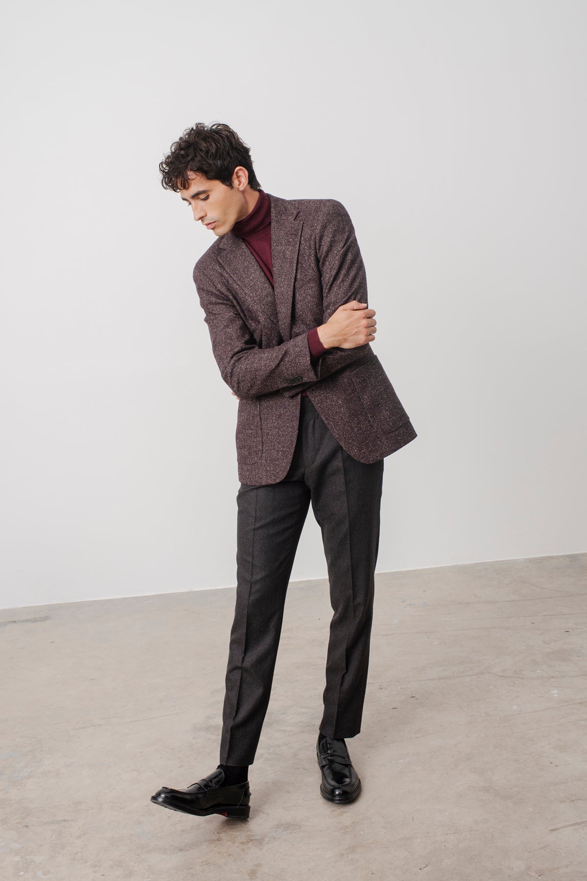 Veste Blazer Ringo à motif chevron