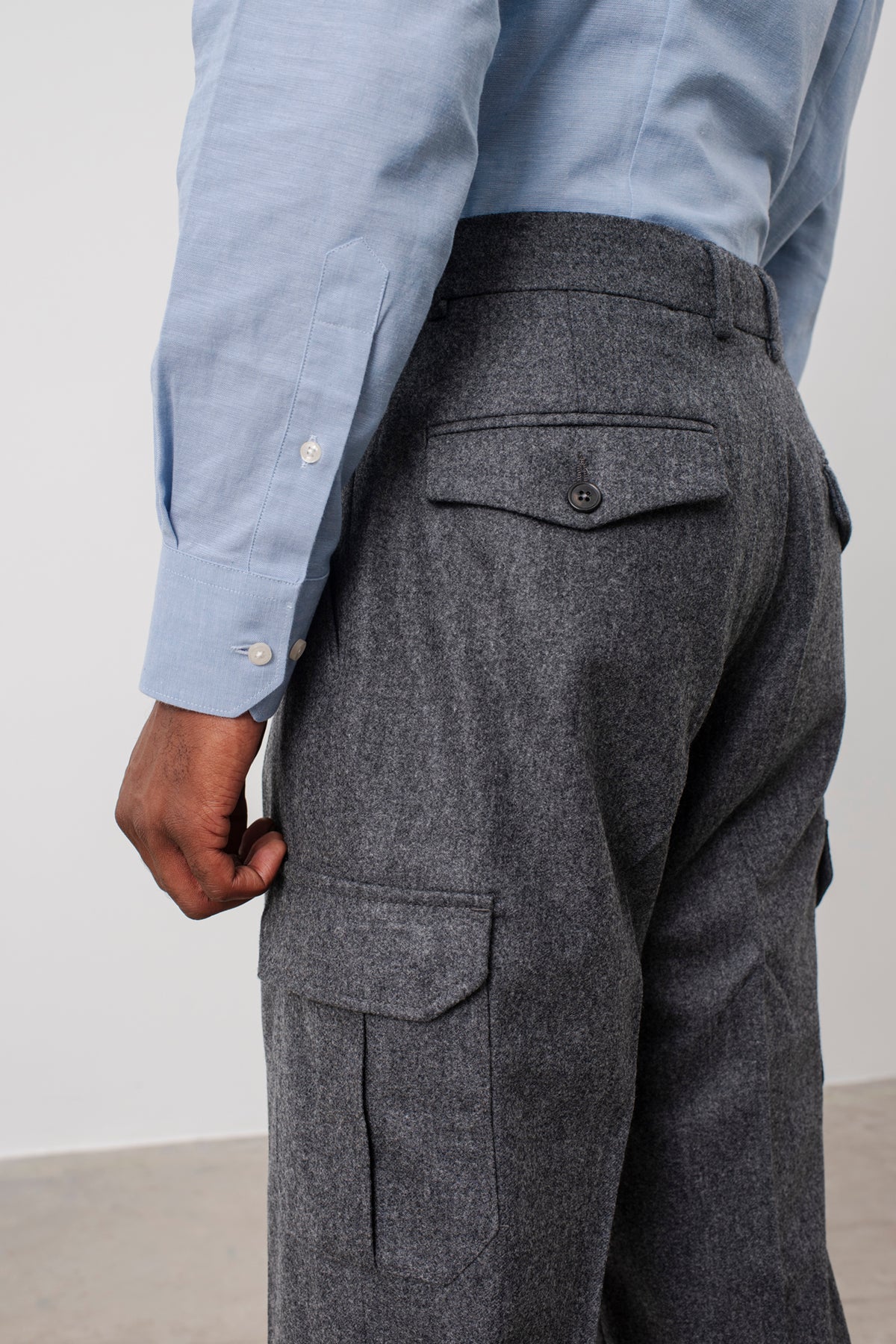 Pantalon Cargo Casper gris