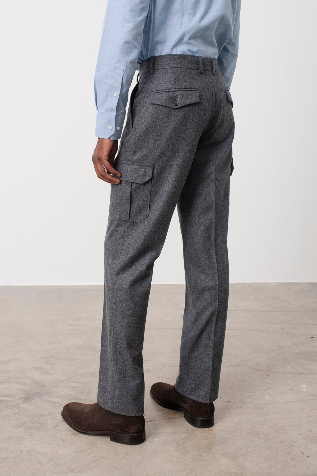 Pantalon Cargo Casper gris