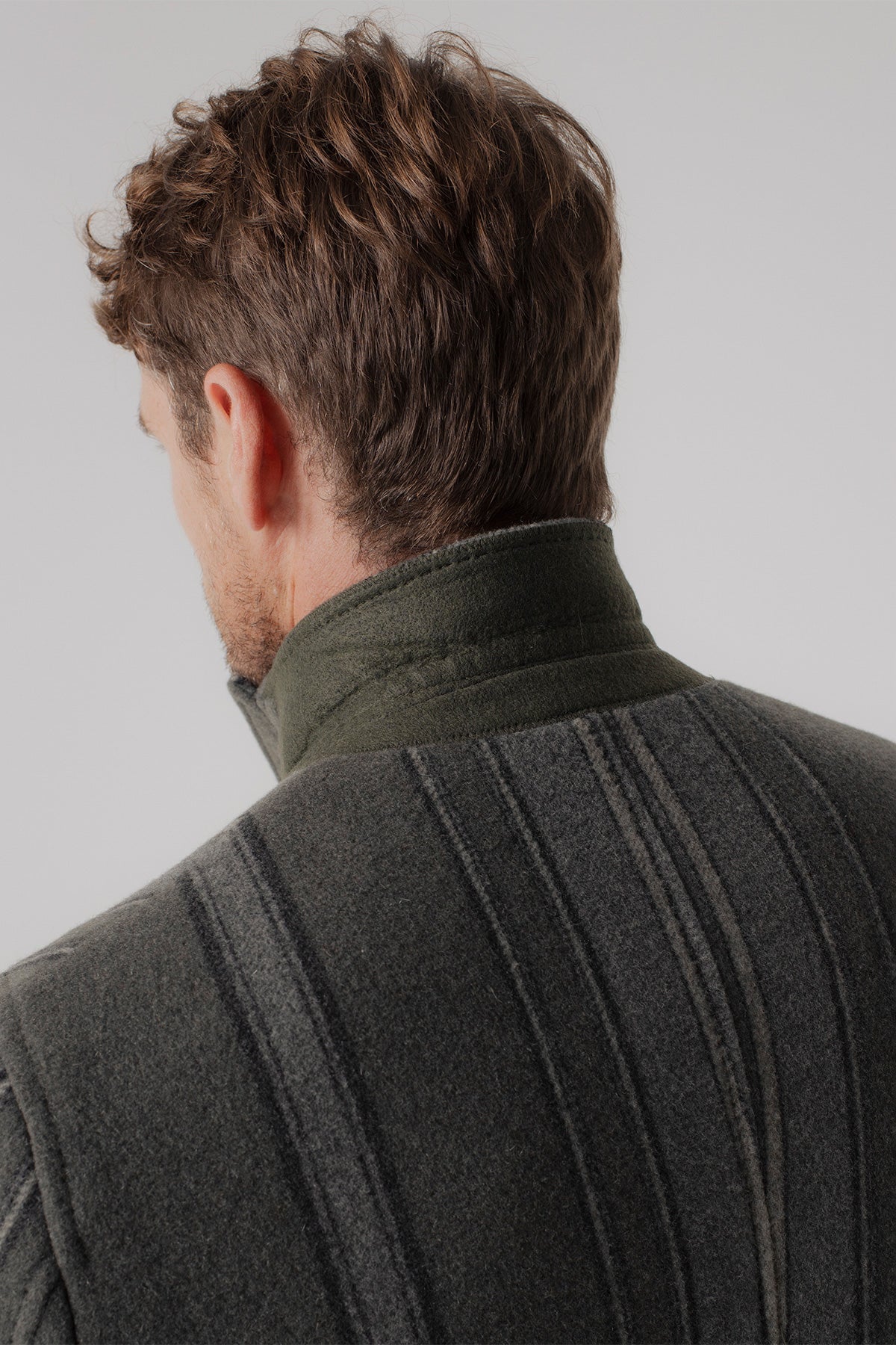 Manteau long Bjork en laine et cachemire