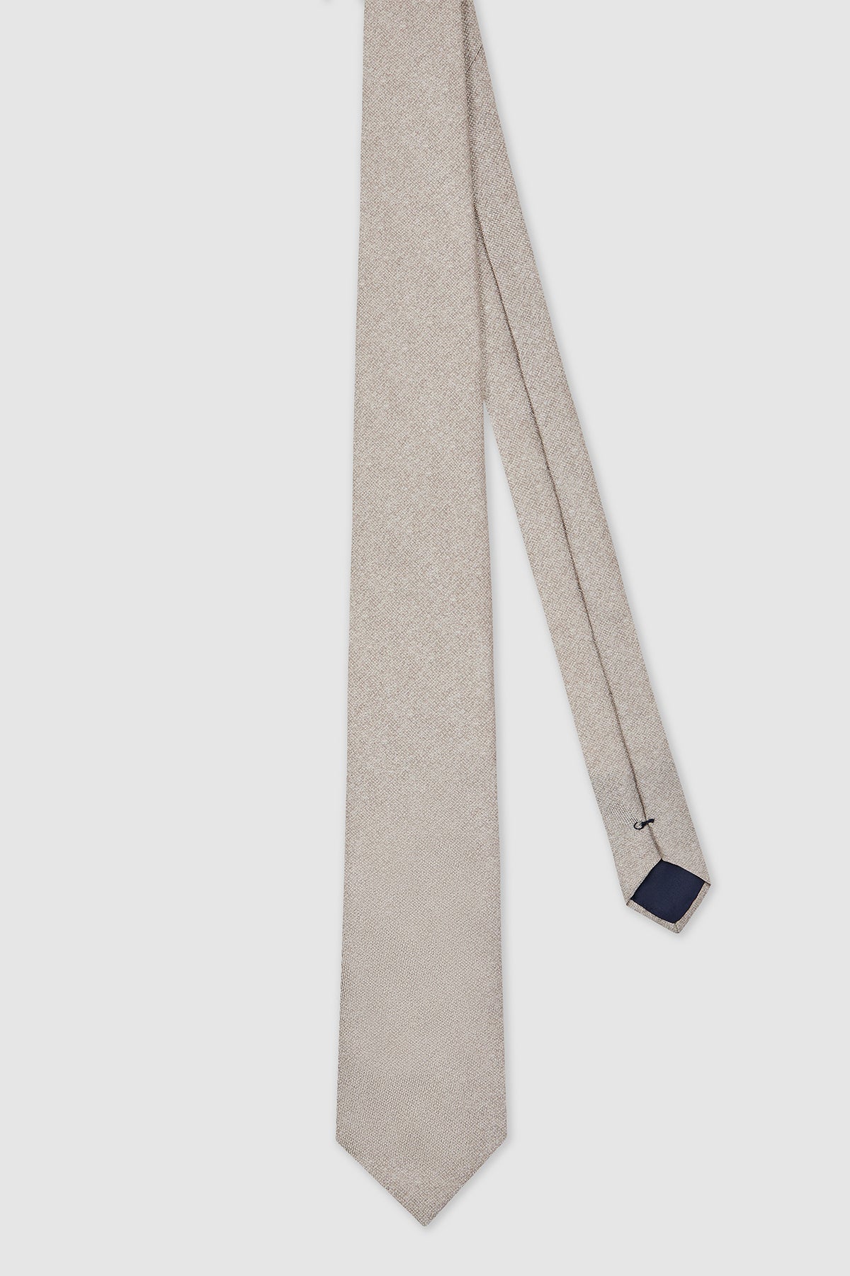 Cravate Vasari en laine beige