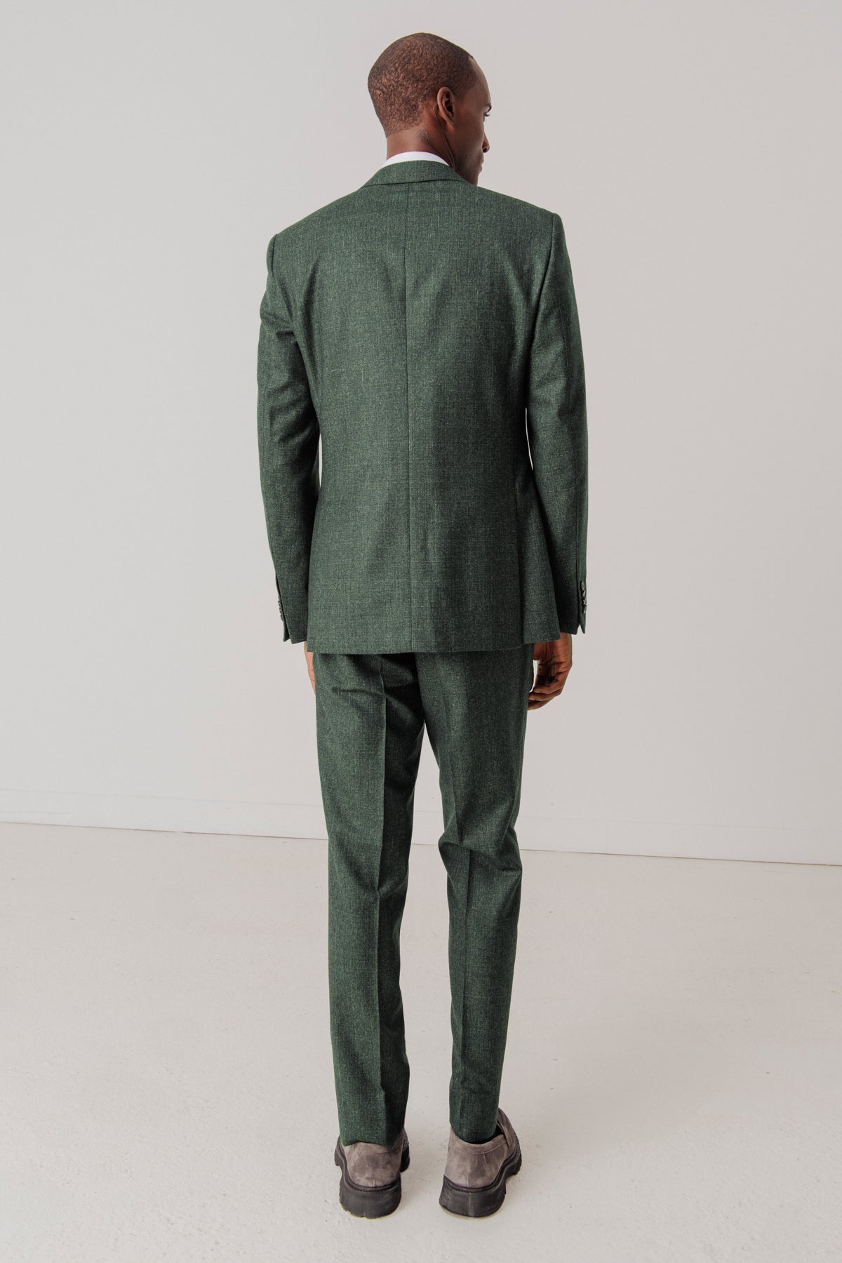 Costume Greenwood vert en laine vierge