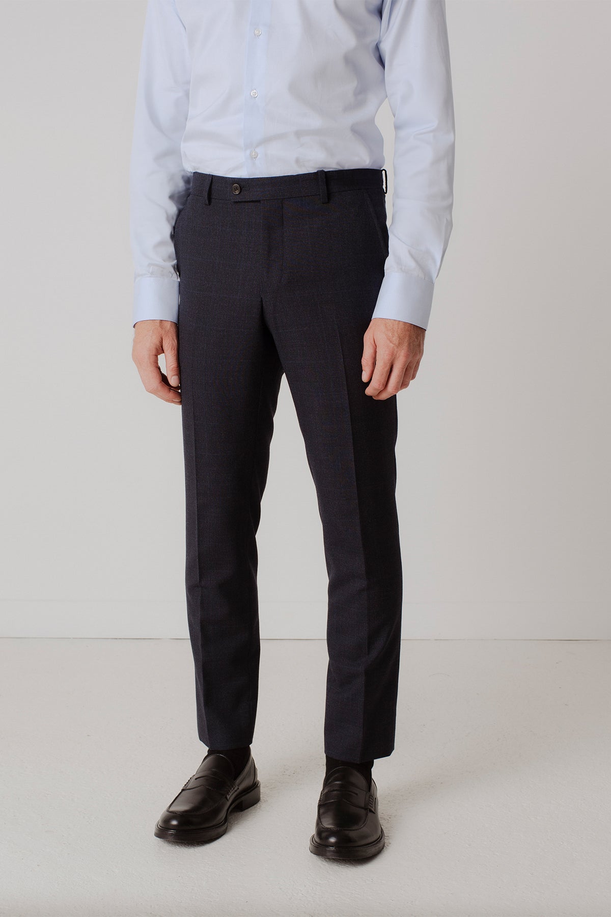 Costume Holmes prince de galles en laine vierge