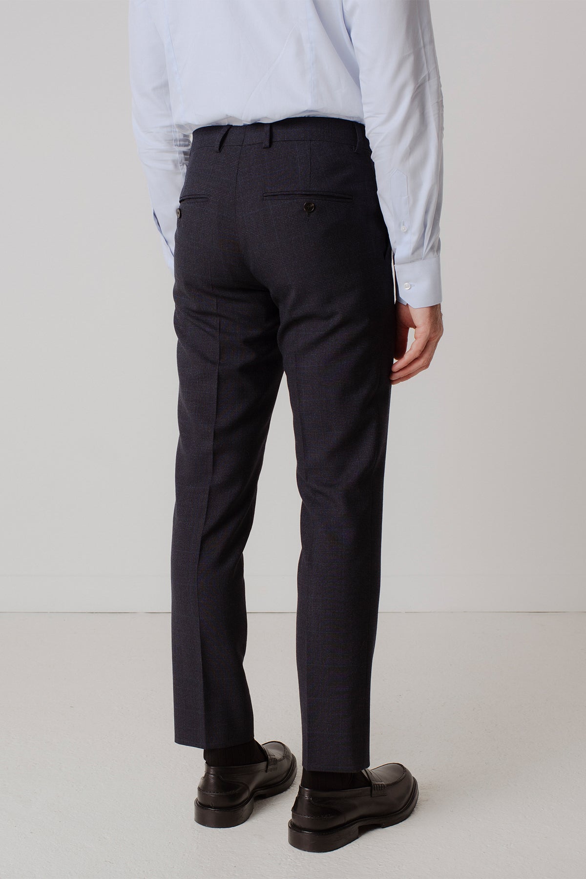 Costume Holmes prince de galles en laine vierge