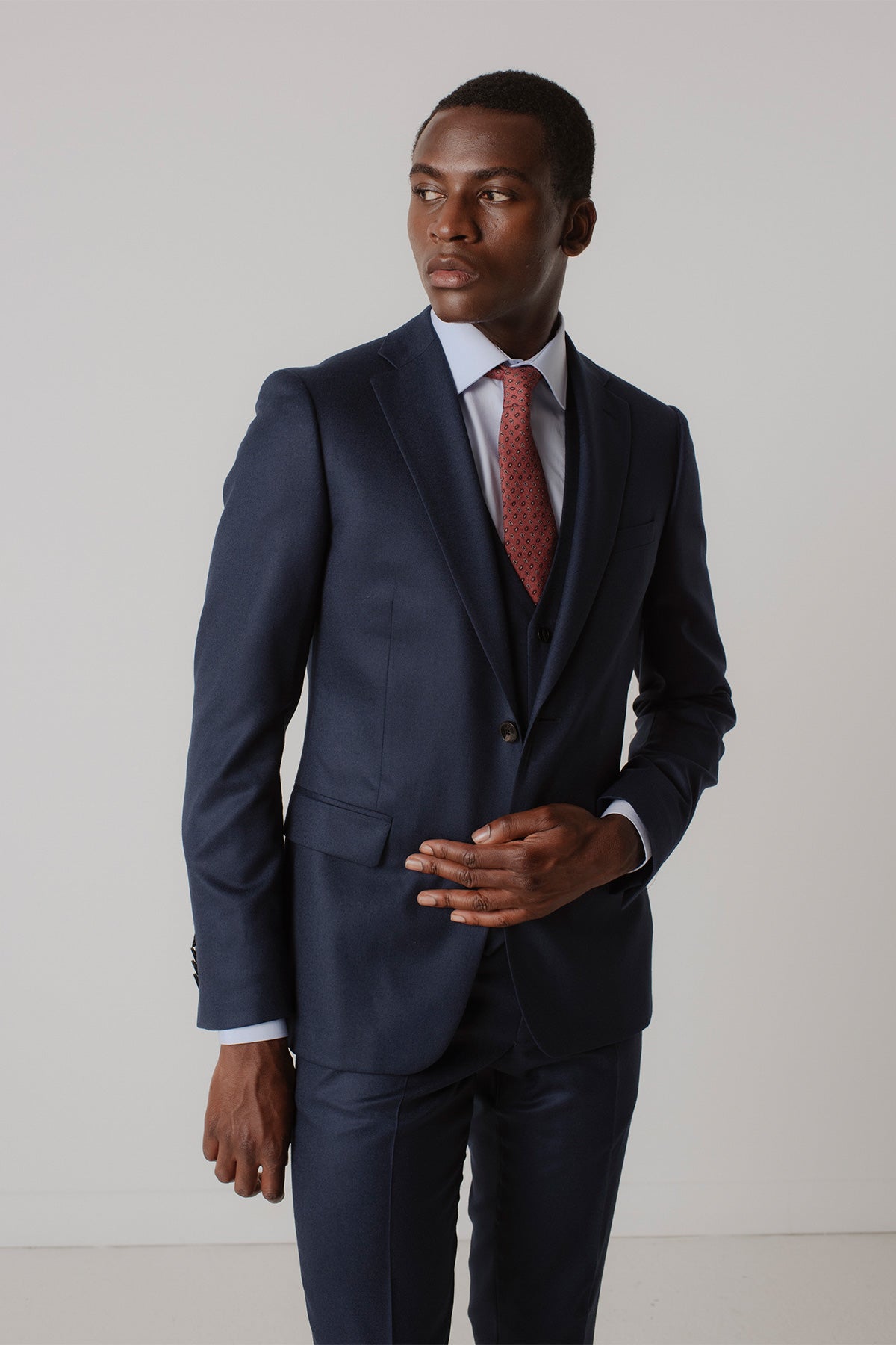 Costume Kensington en laine vierge