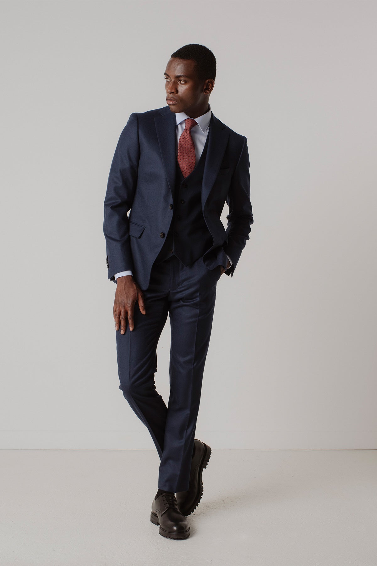 Costume Kensington en laine vierge