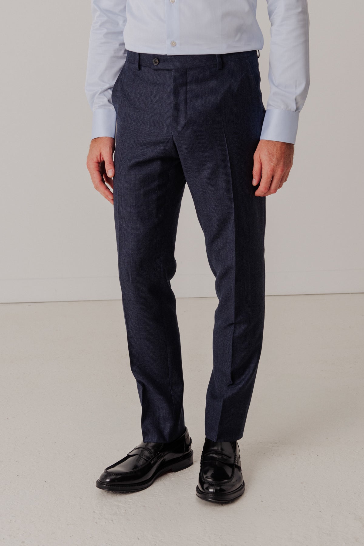 Lochness Prince of Wales suit in virgin wool