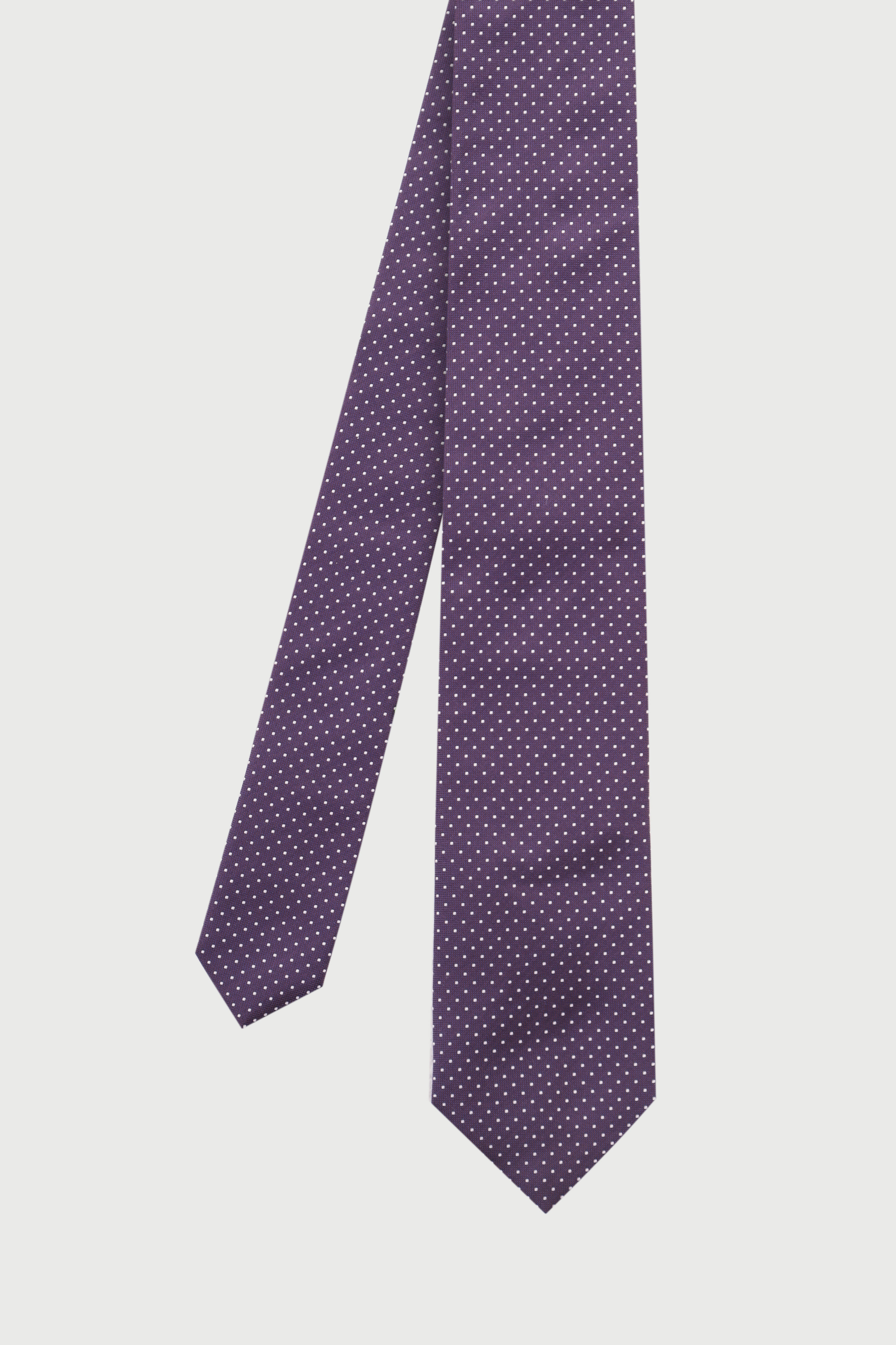 Cravate Monroe Aubergine