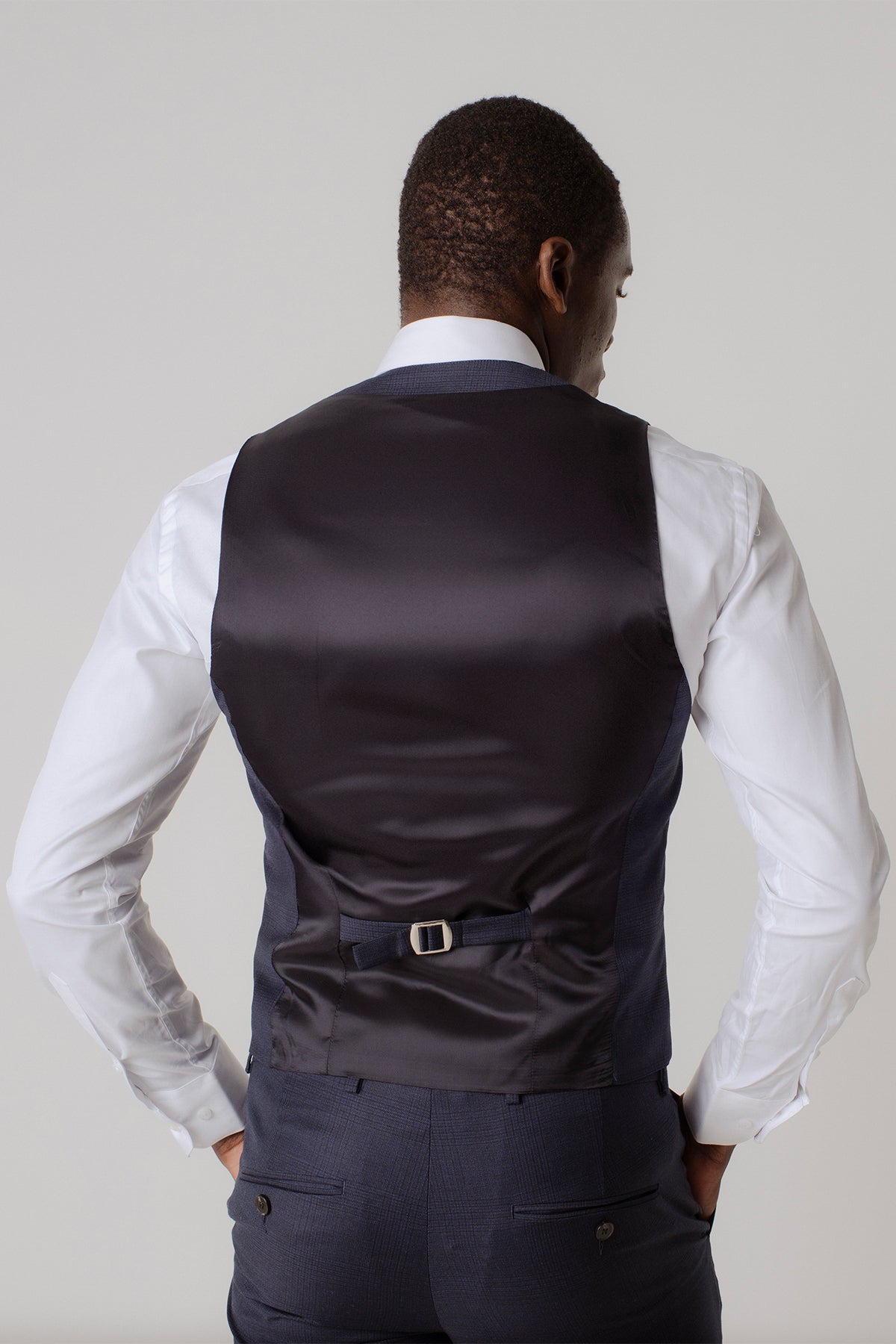 Gilet de costume Moriarty en laine vierge