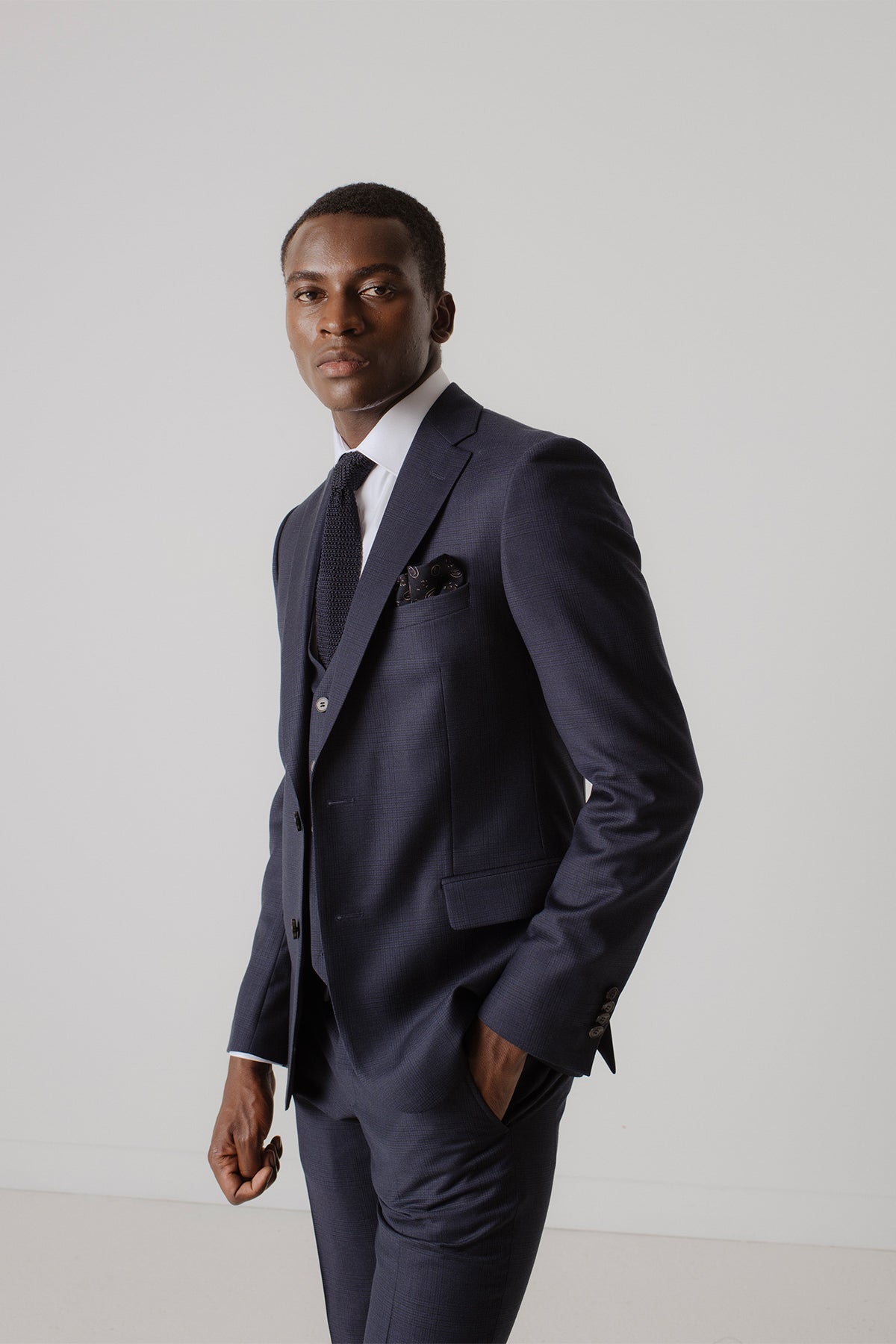 Costume Moriarty prince de galles en laine vierge