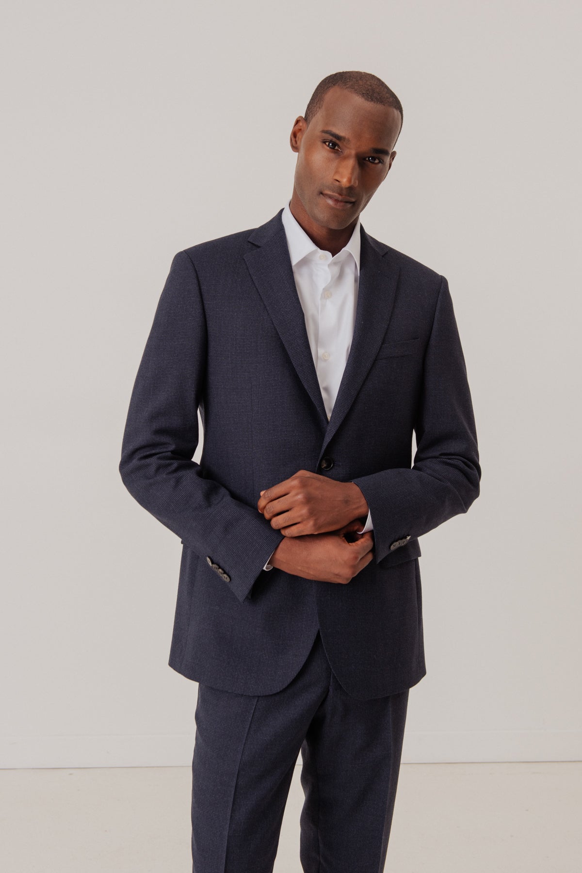 Randall suit in virgin wool