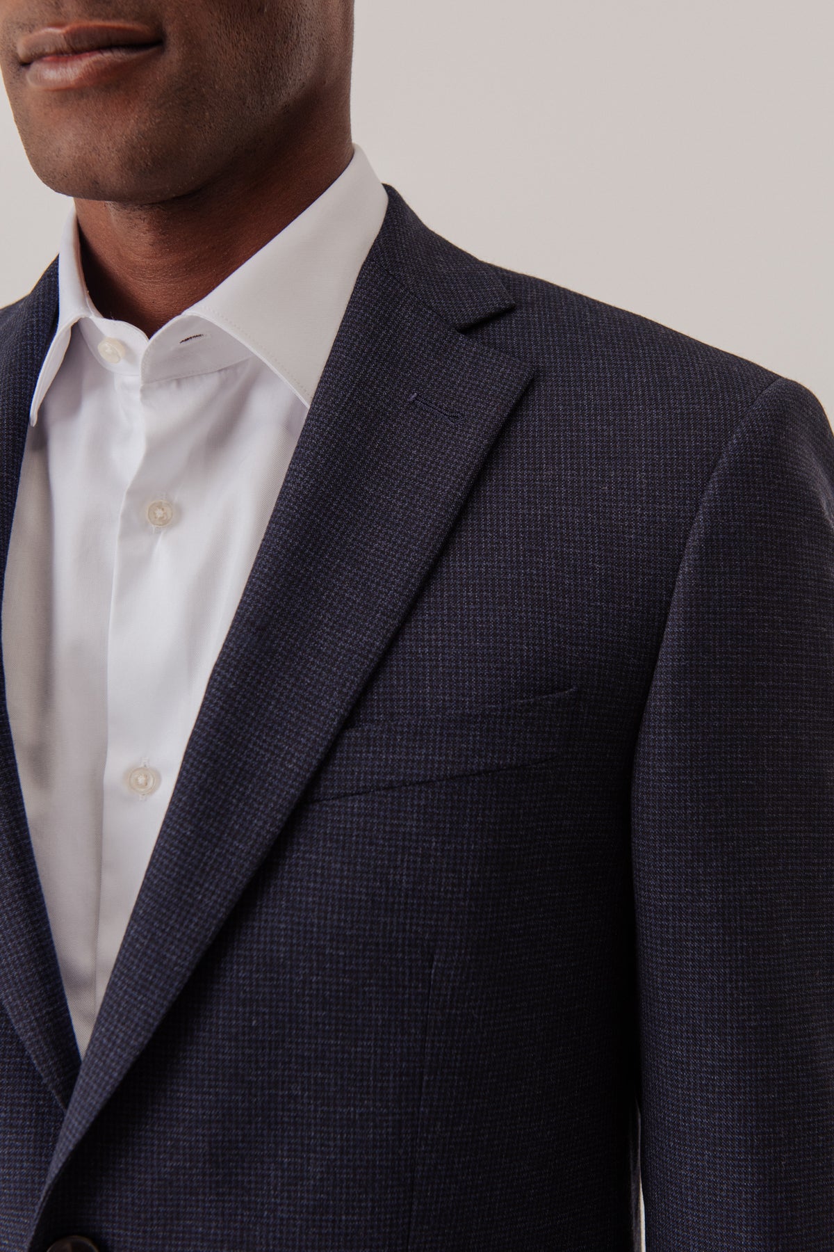 Randall suit in virgin wool