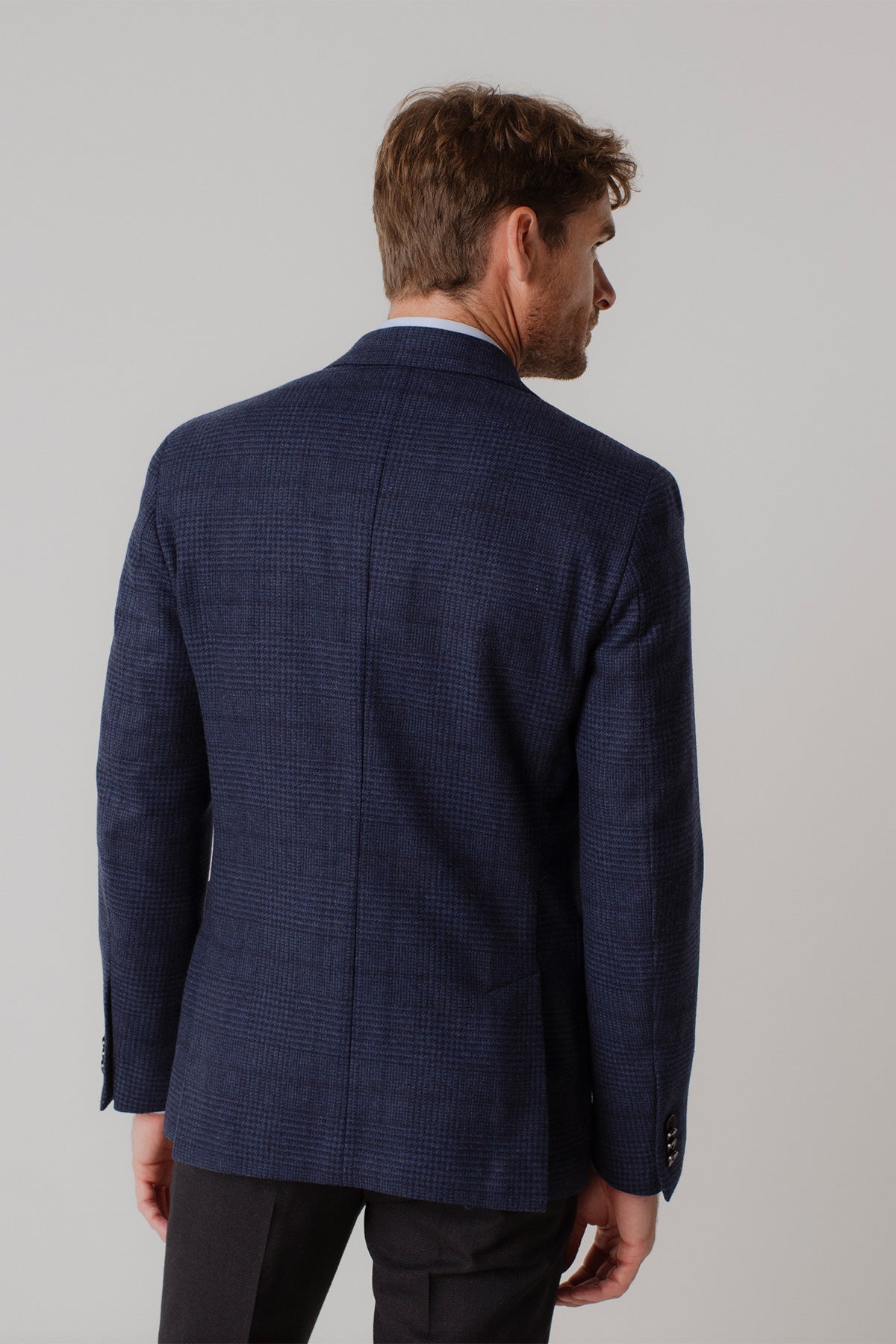 Veste blazer Tegid en laine vierge
