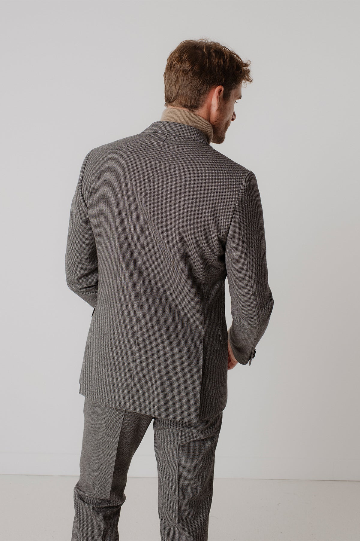 Costume croisé Watson en laine vierge
