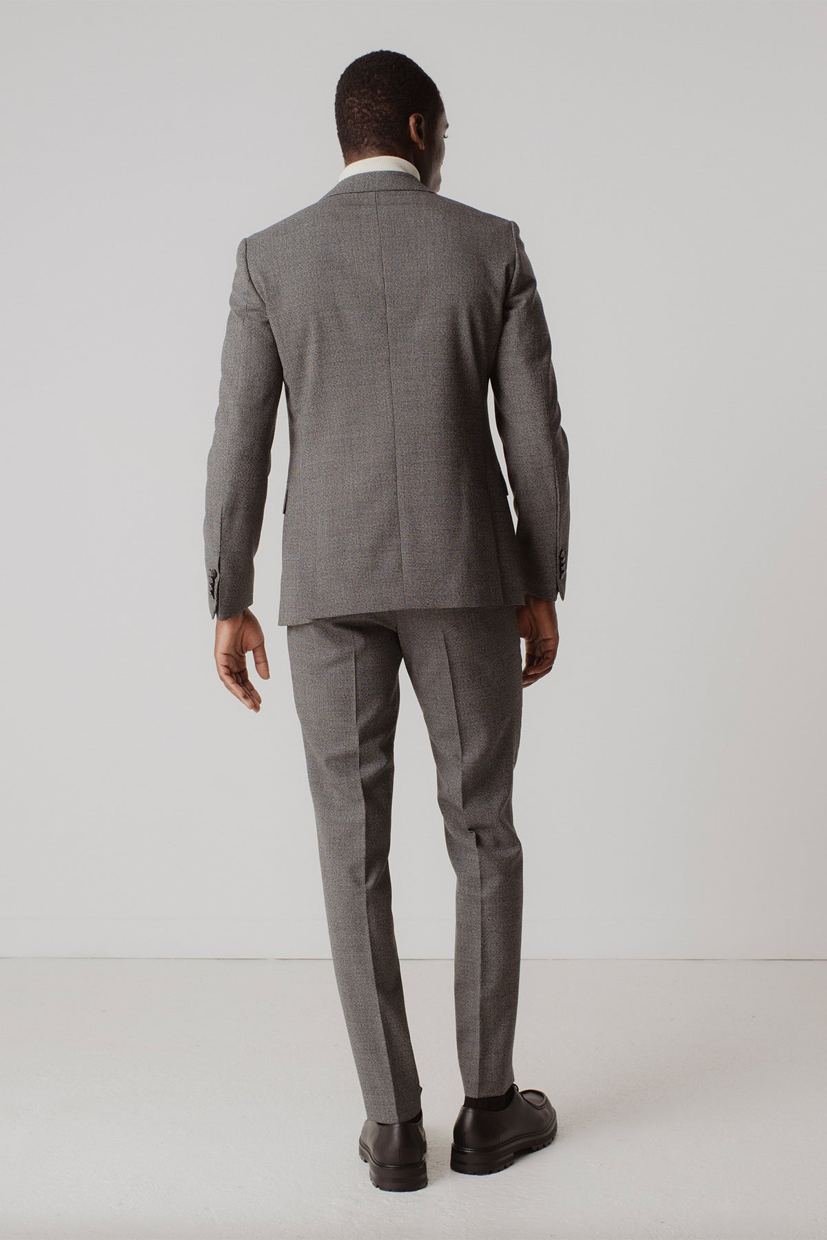 Costume Watson pied-de-poule en laine vierge