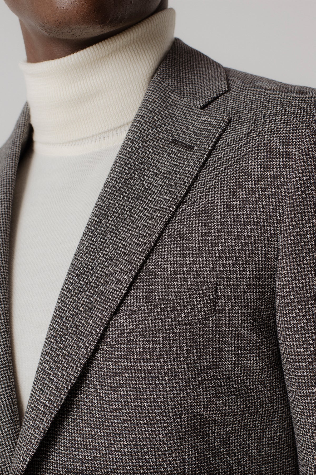 Costume Watson pied-de-poule en laine vierge