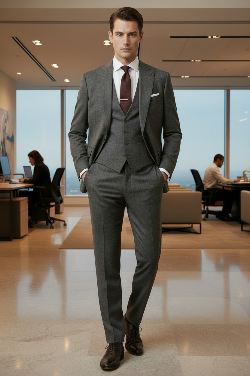 costume homme 3 pieces business