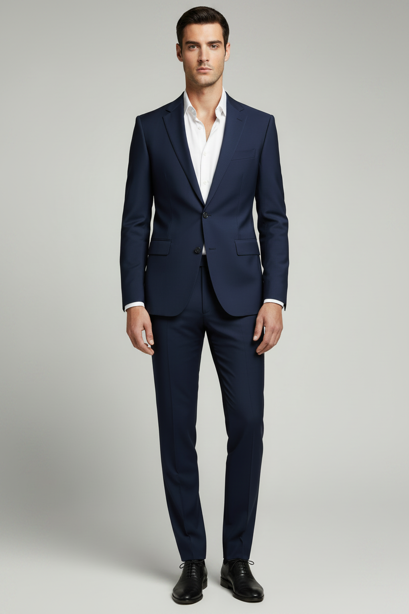 costume homme 2 pieces coupe slim