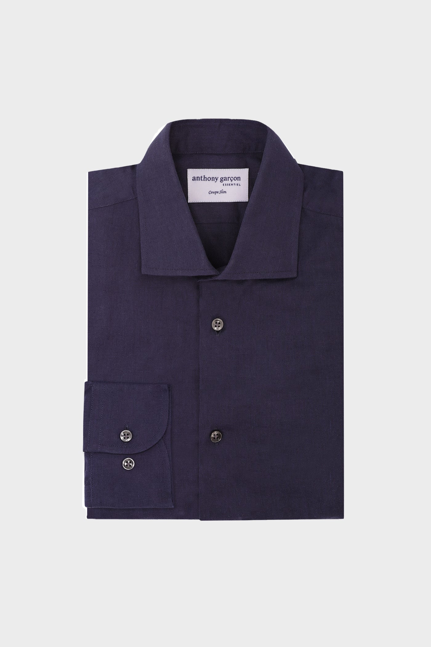 Chemise Slim Federico Bleue