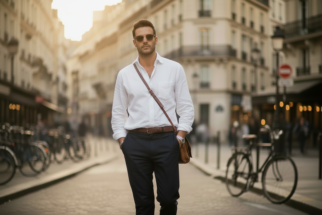outfit chemise casual