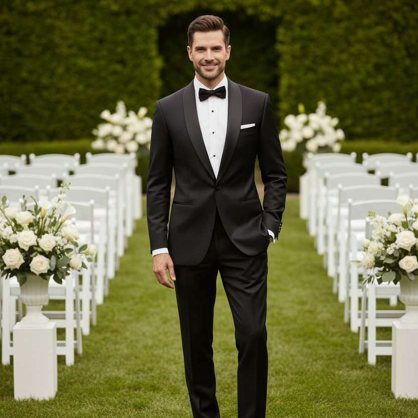 smoking homme mariage