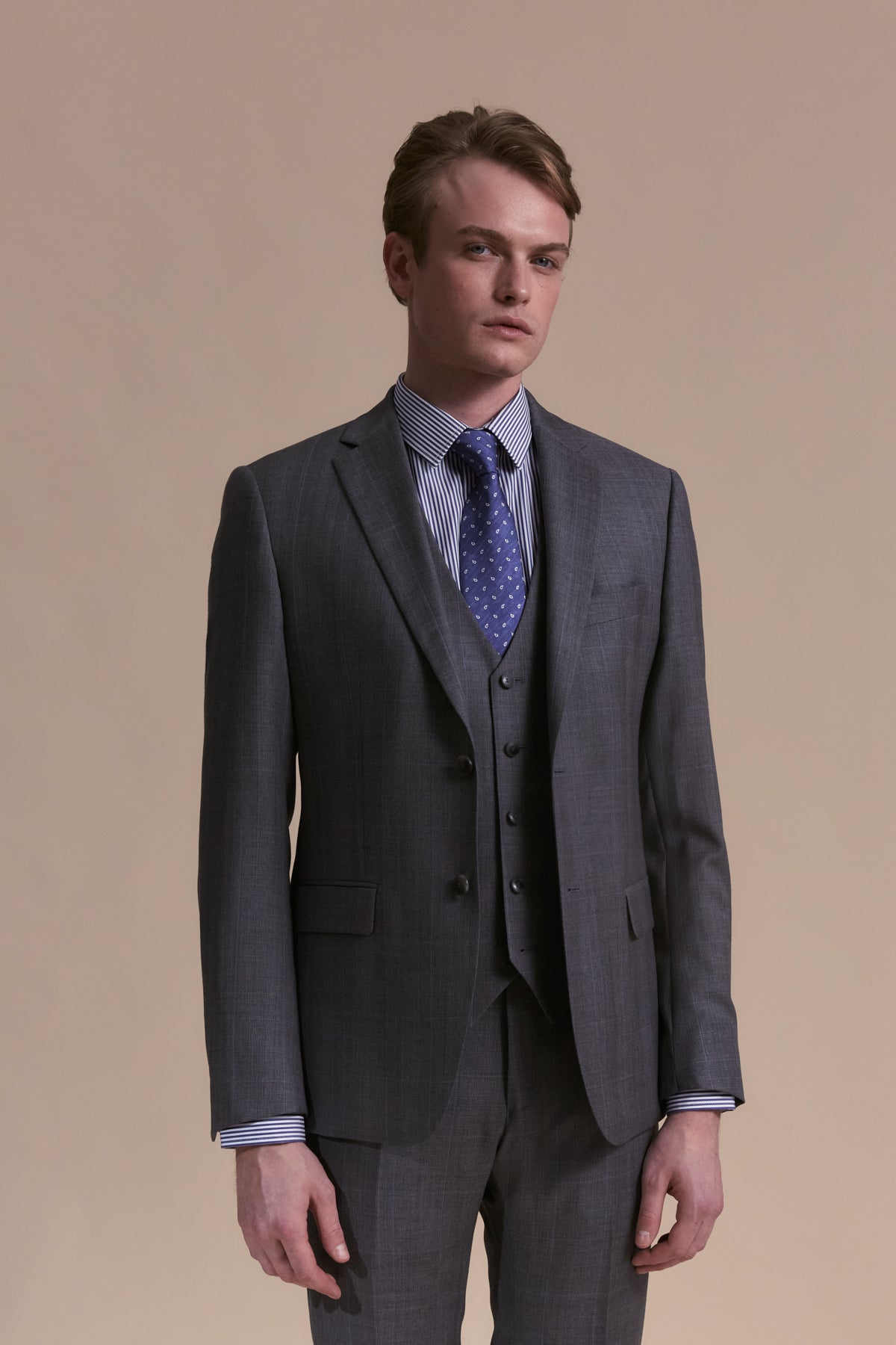 Costume Chaman prince de galles en laine