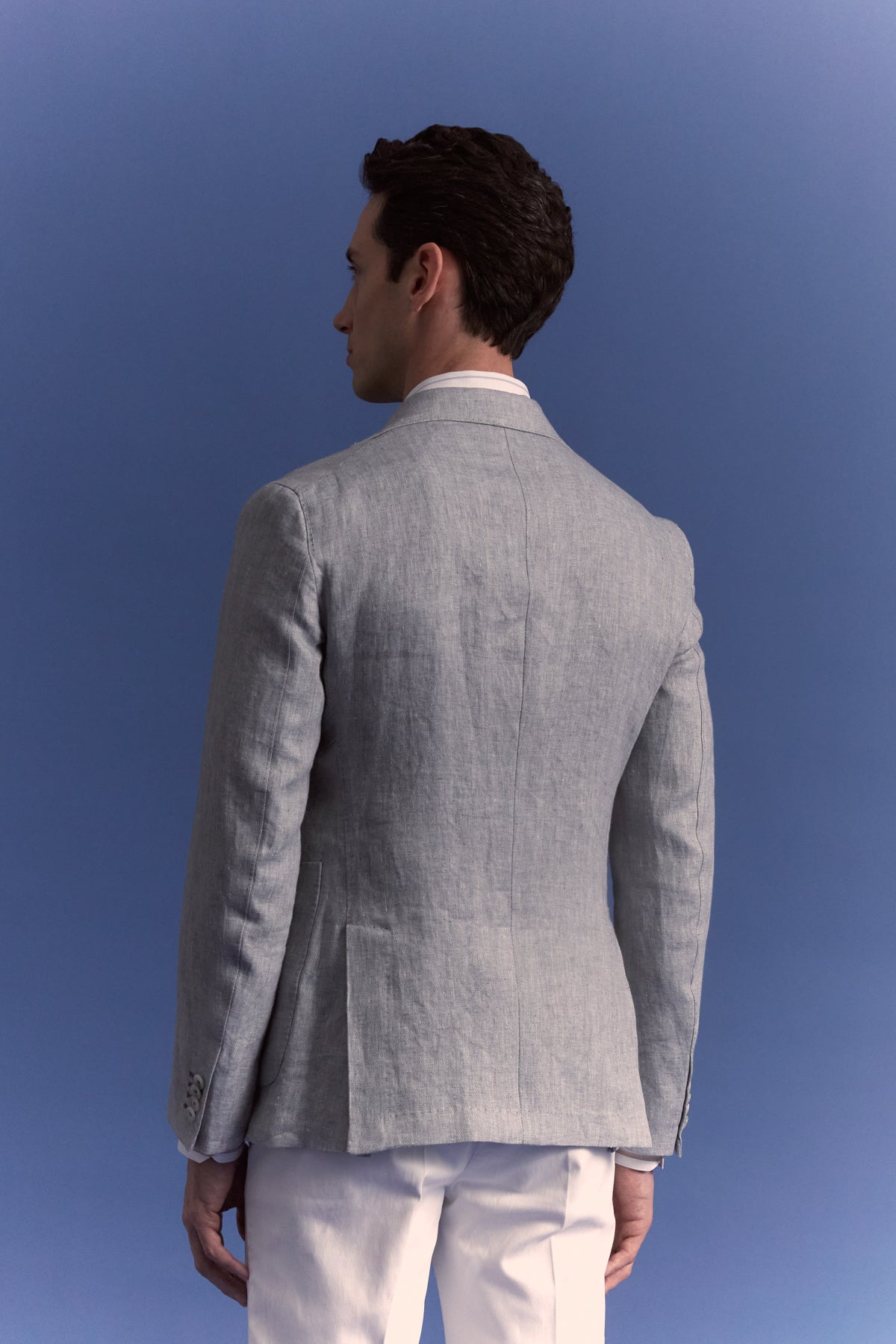 Veste Flying Grise en lin