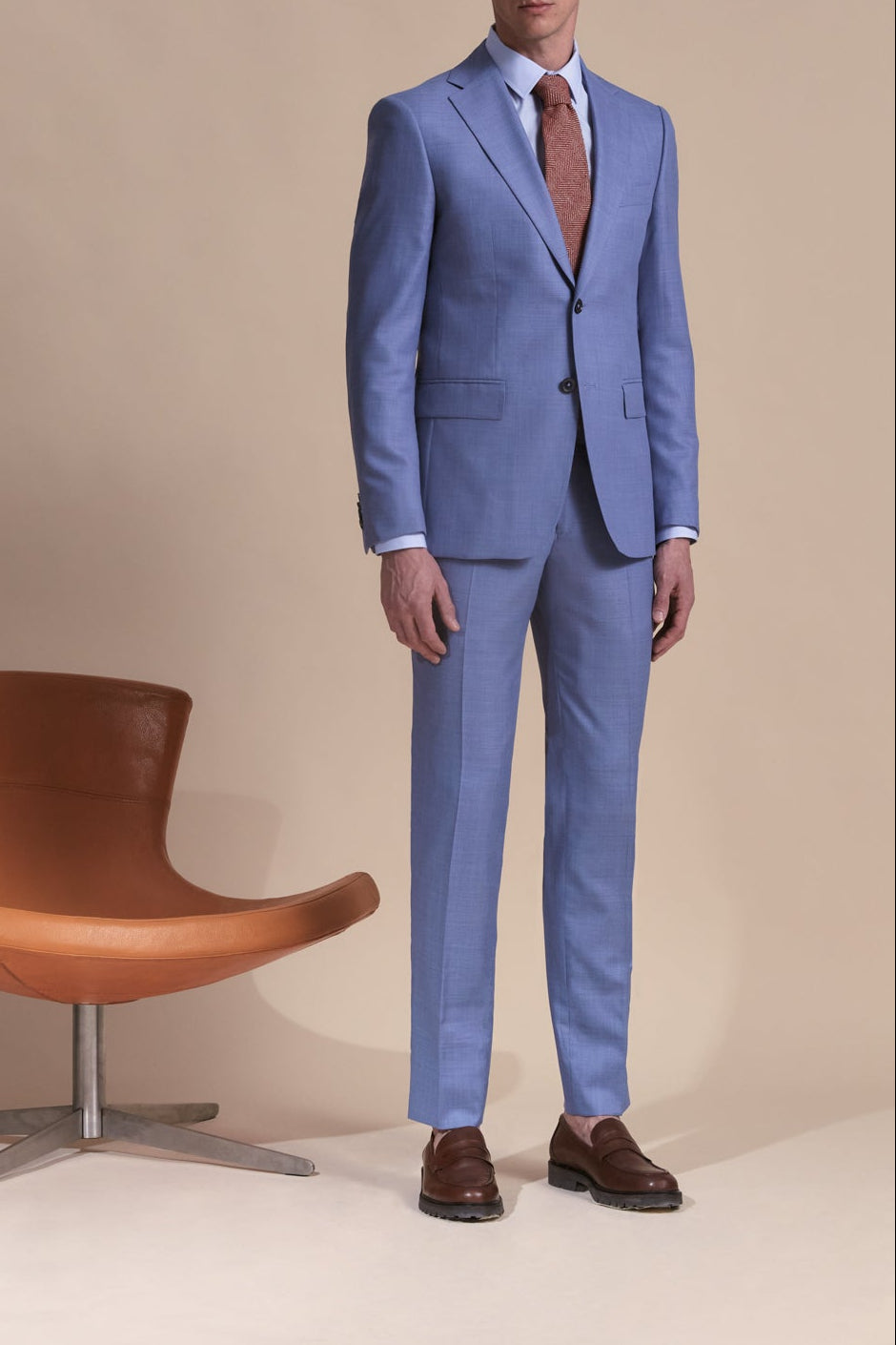 Giacometti virgin wool suit