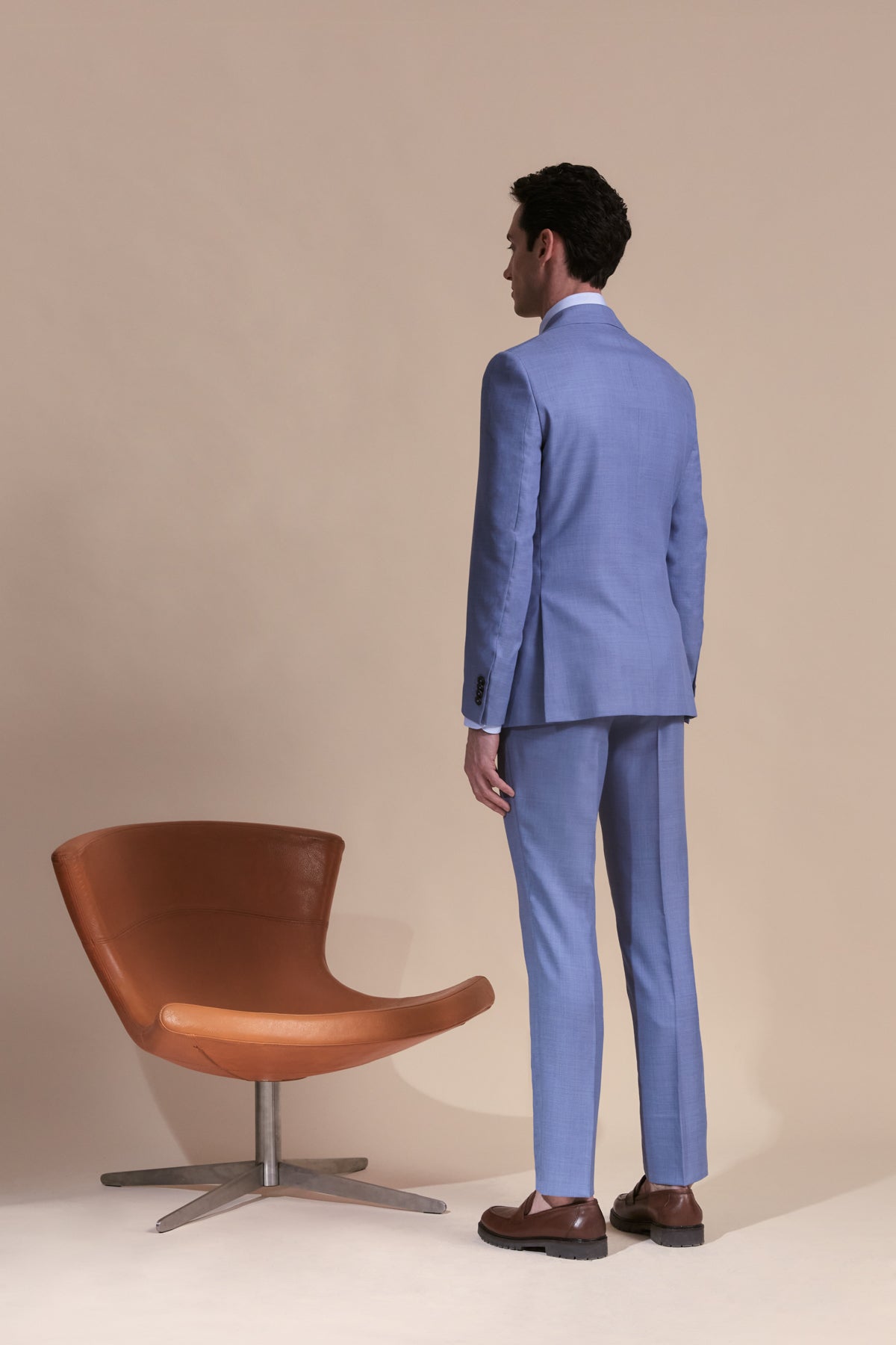 Giacometti virgin wool suit