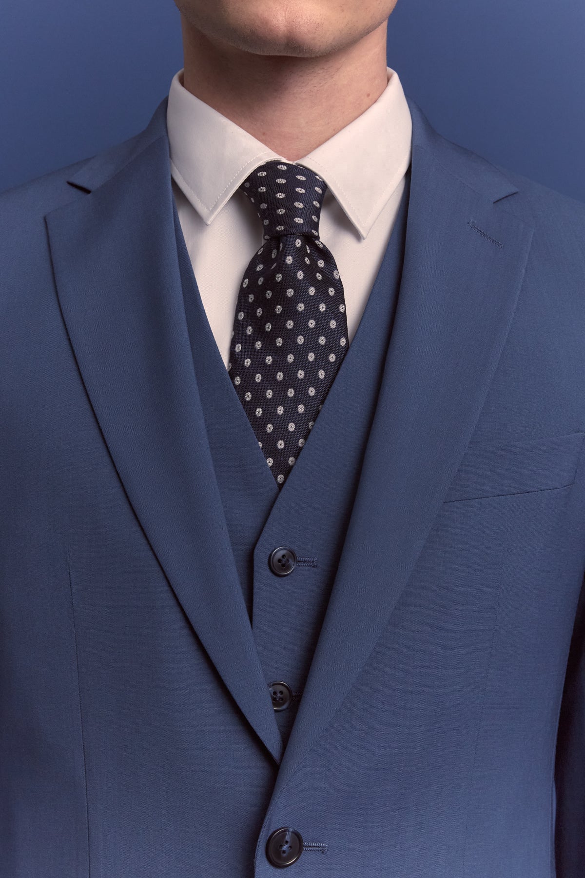 Wassily suit in merino virgin wool