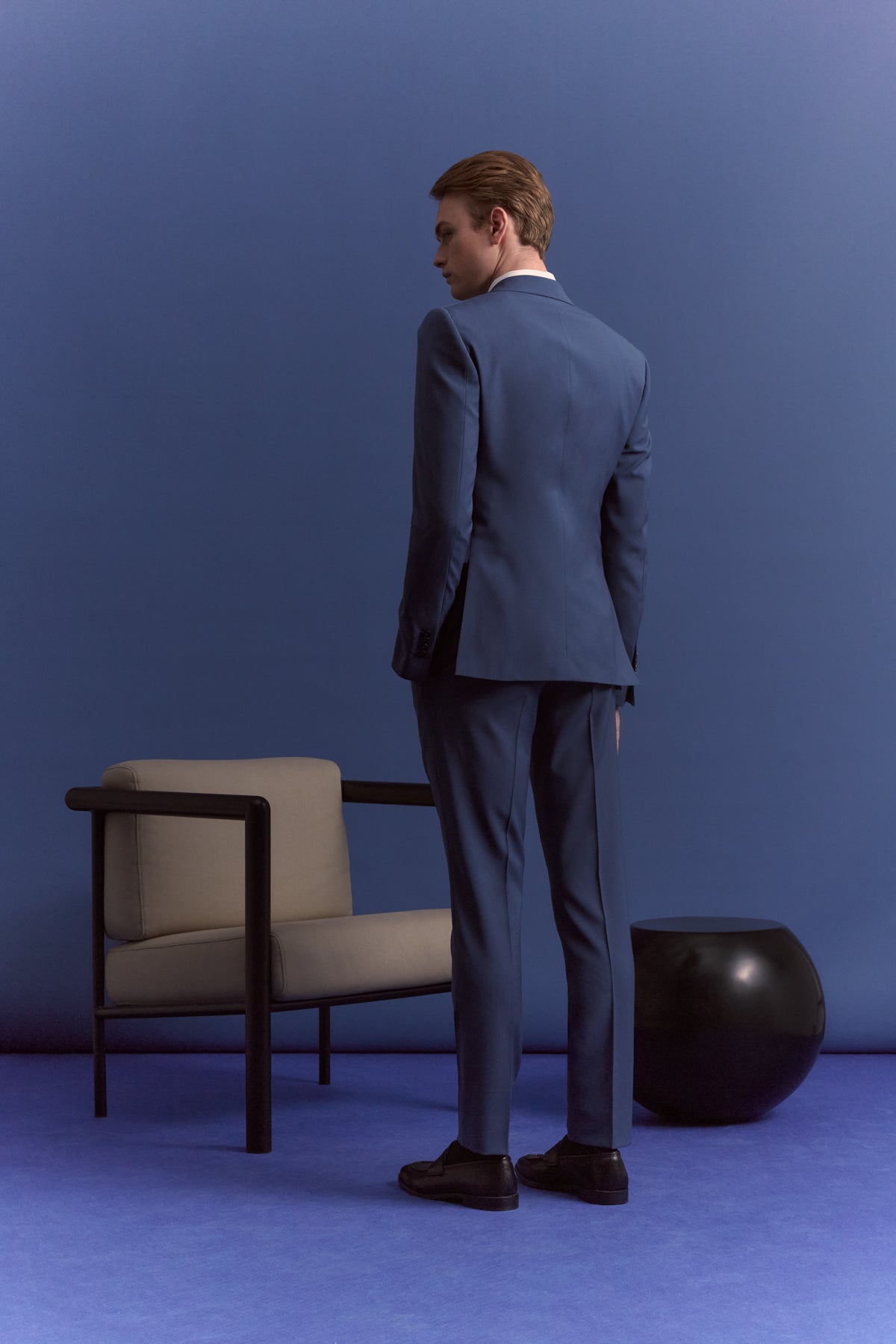 Wassily suit in merino virgin wool