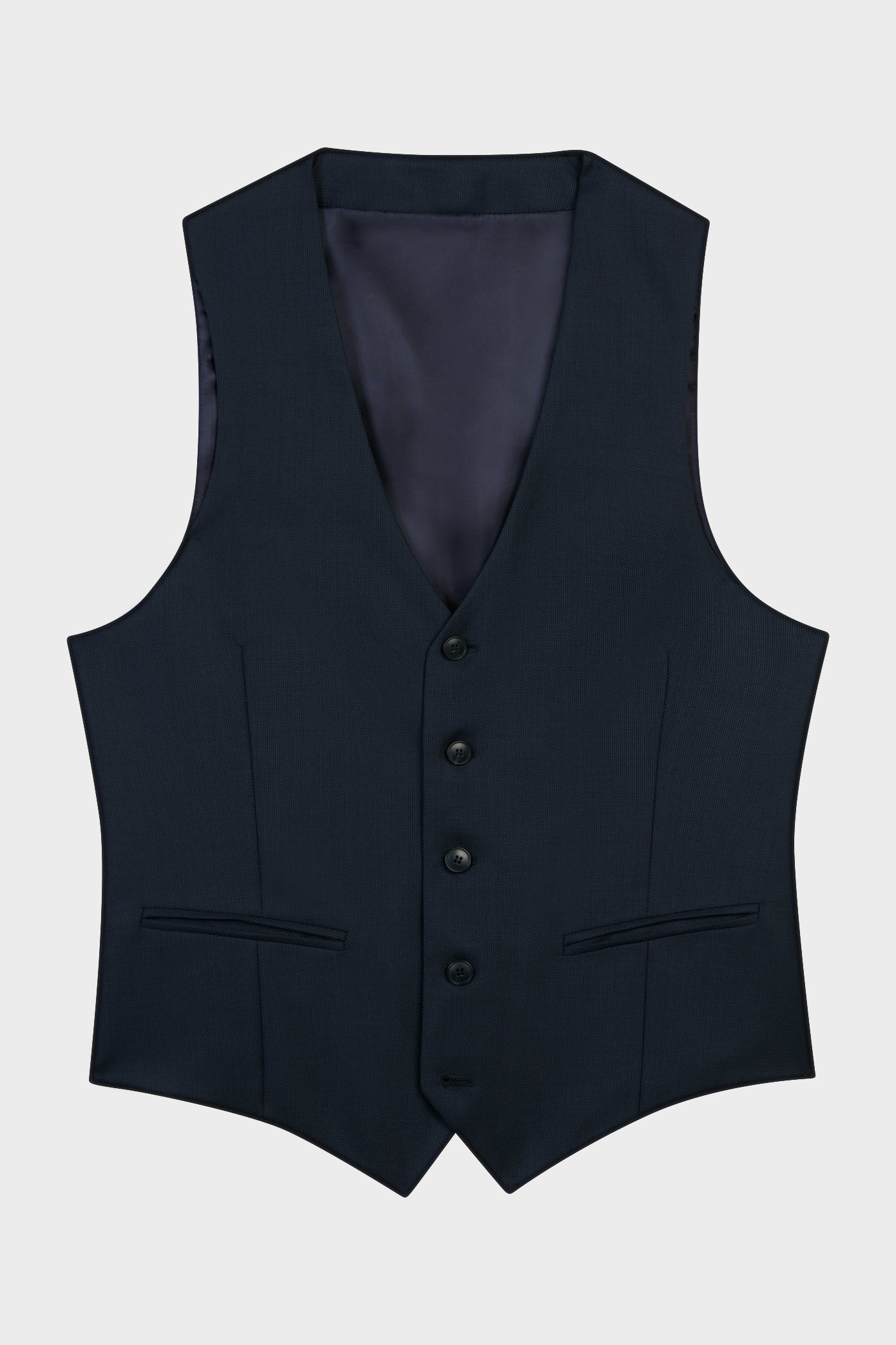 Gilet de costume Condor Navy en laine