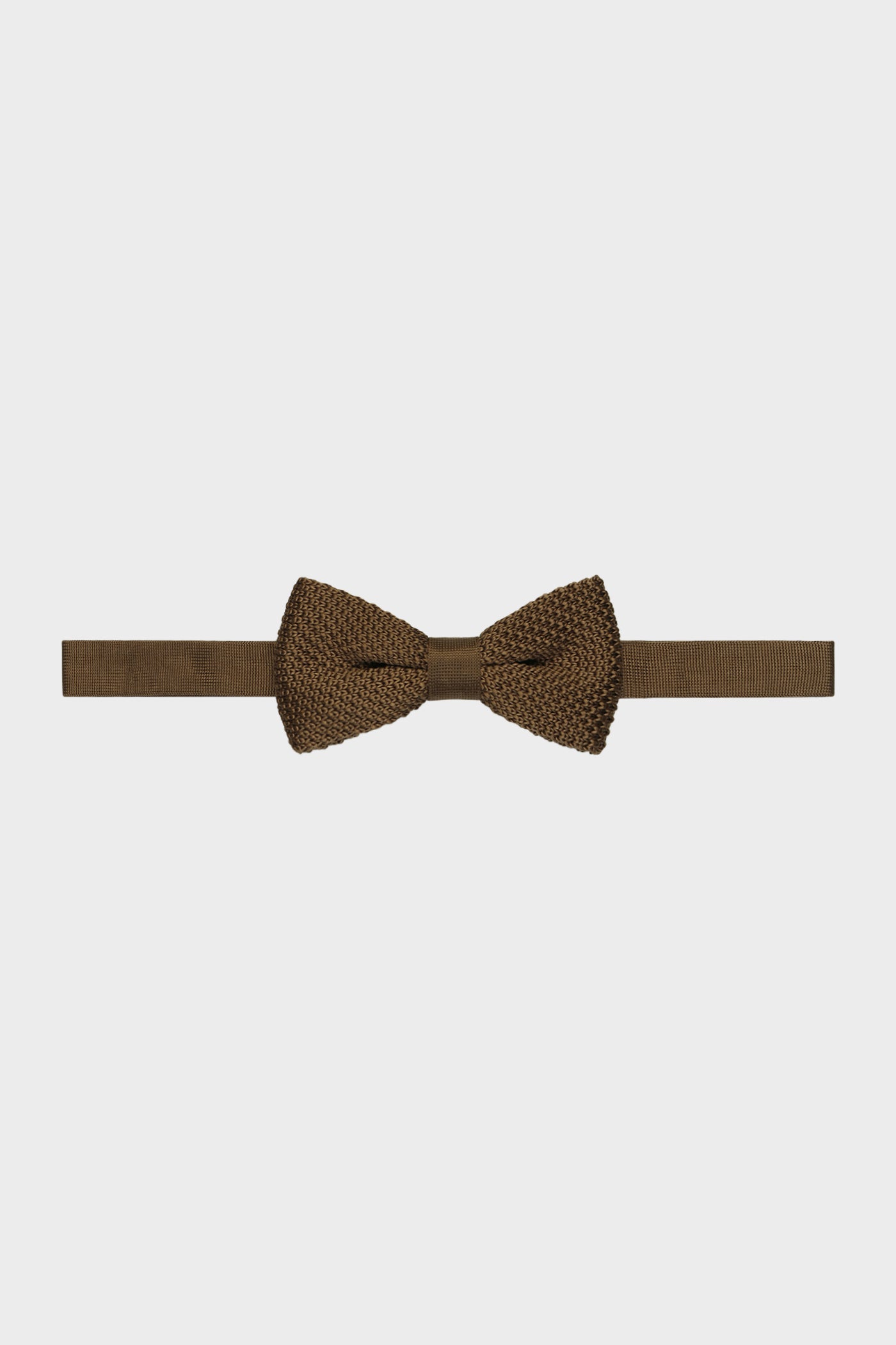 Noeud Papillon Tricot Marron