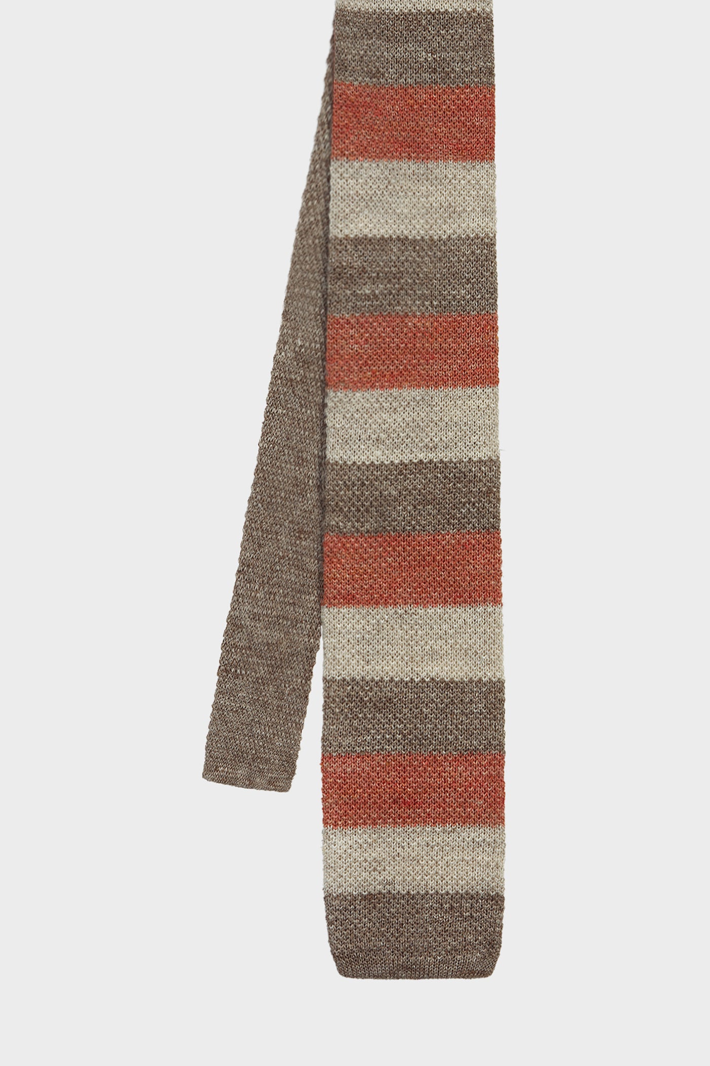 Orvieto Orange Taupe Tie