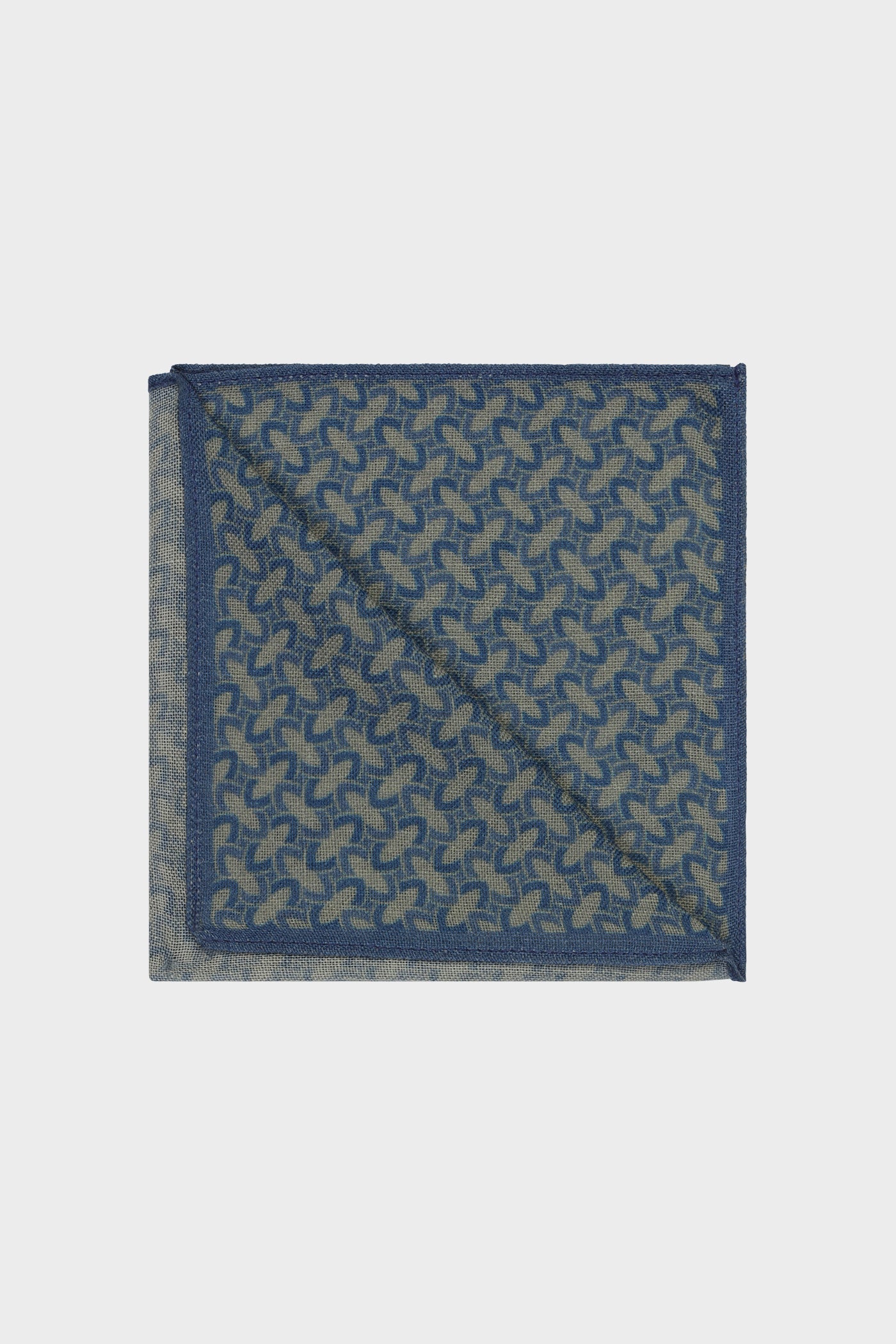 Pochette Spatiale Bleu Gris