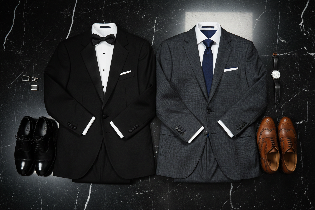 Smoking ou costume : différences, usages & conseils tailleur