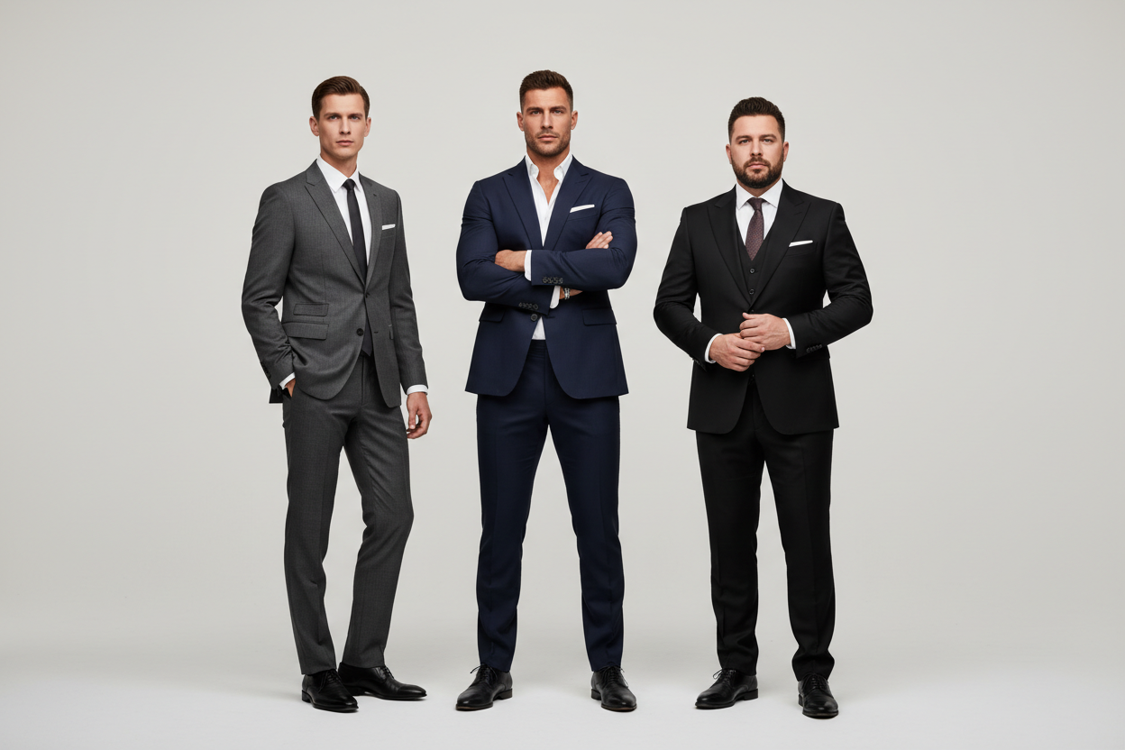 Costume homme : quelle coupe selon votre morphologie ?